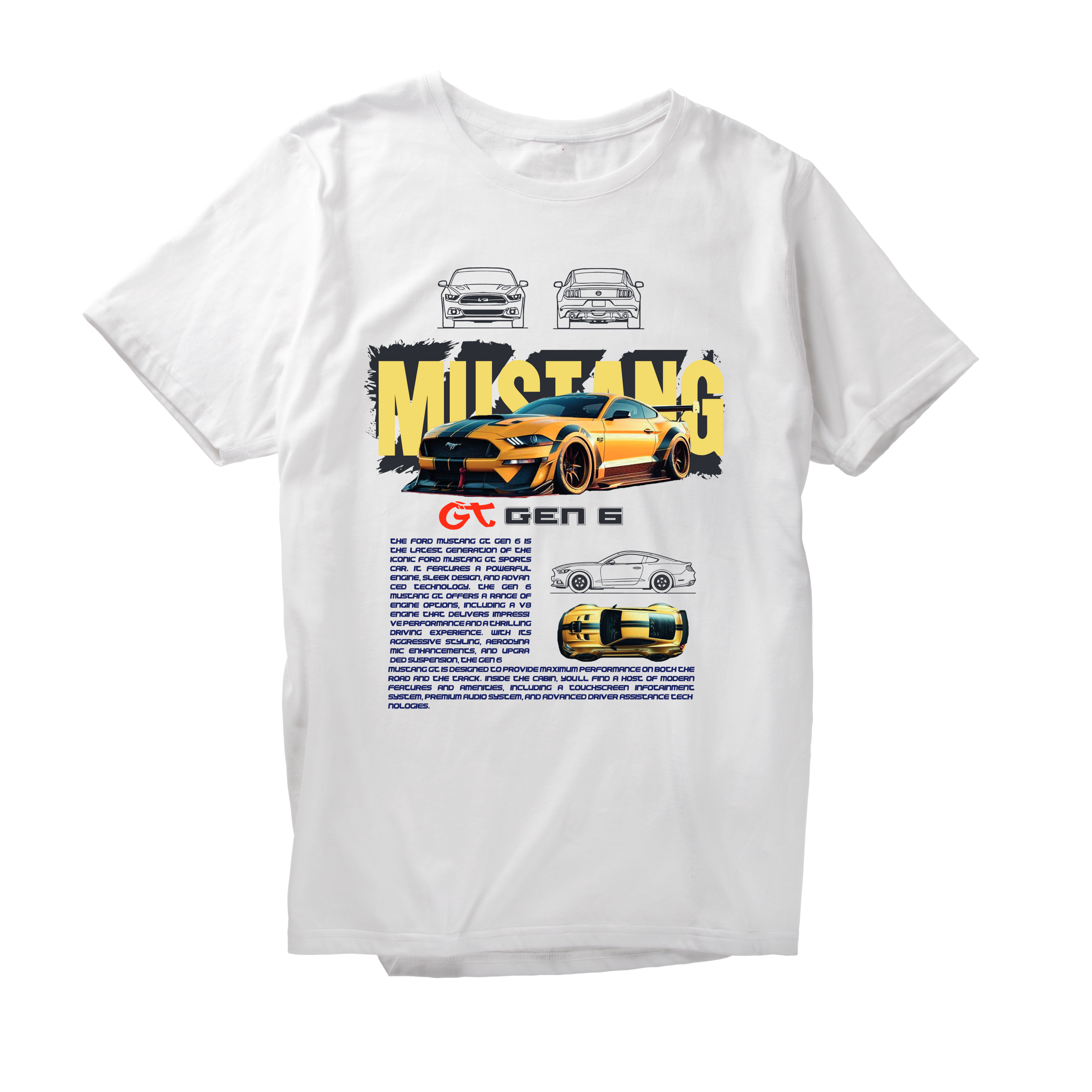 Alfaq Mustang gt T-Shirt