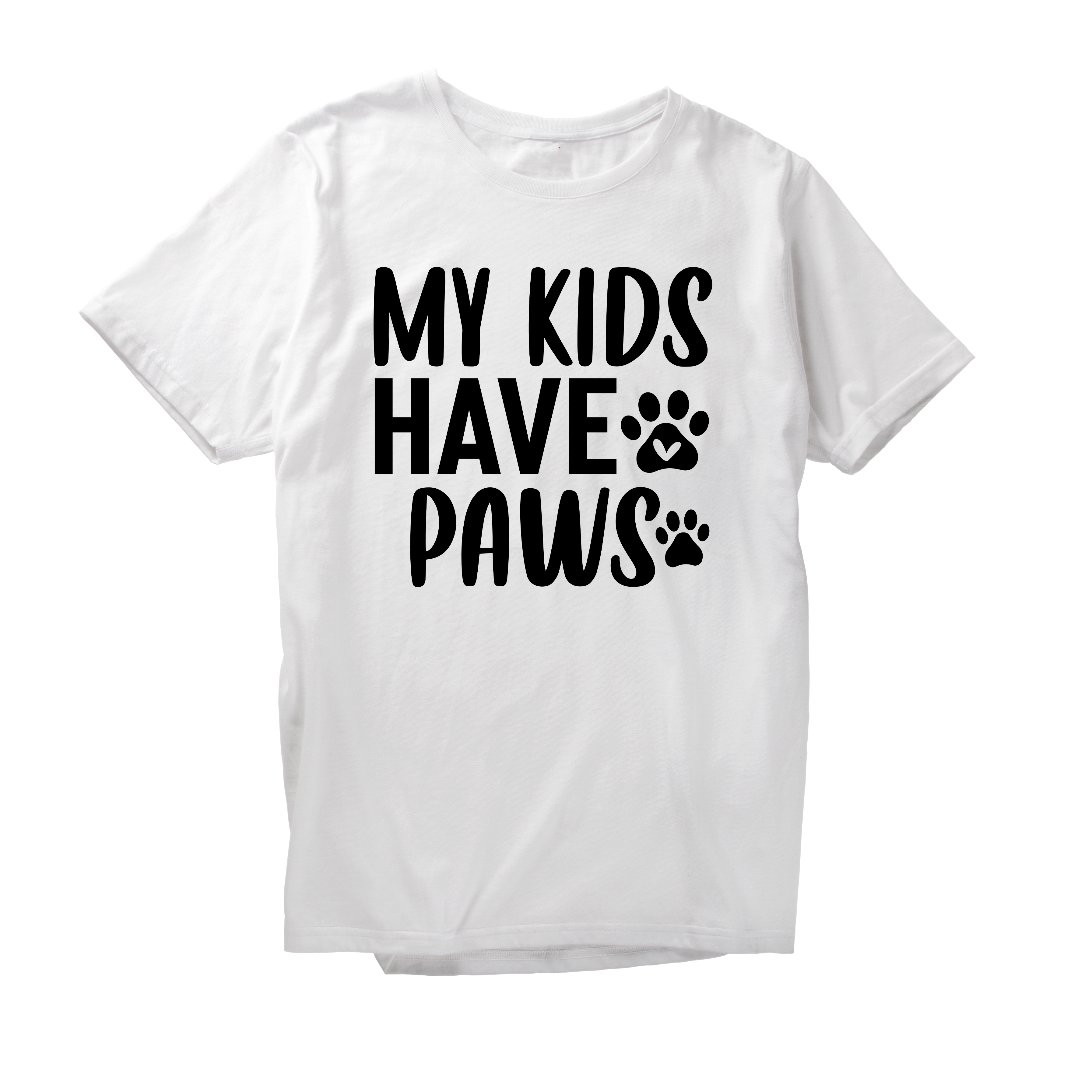 Alfaq My Kids Have Paws T-Shirt
