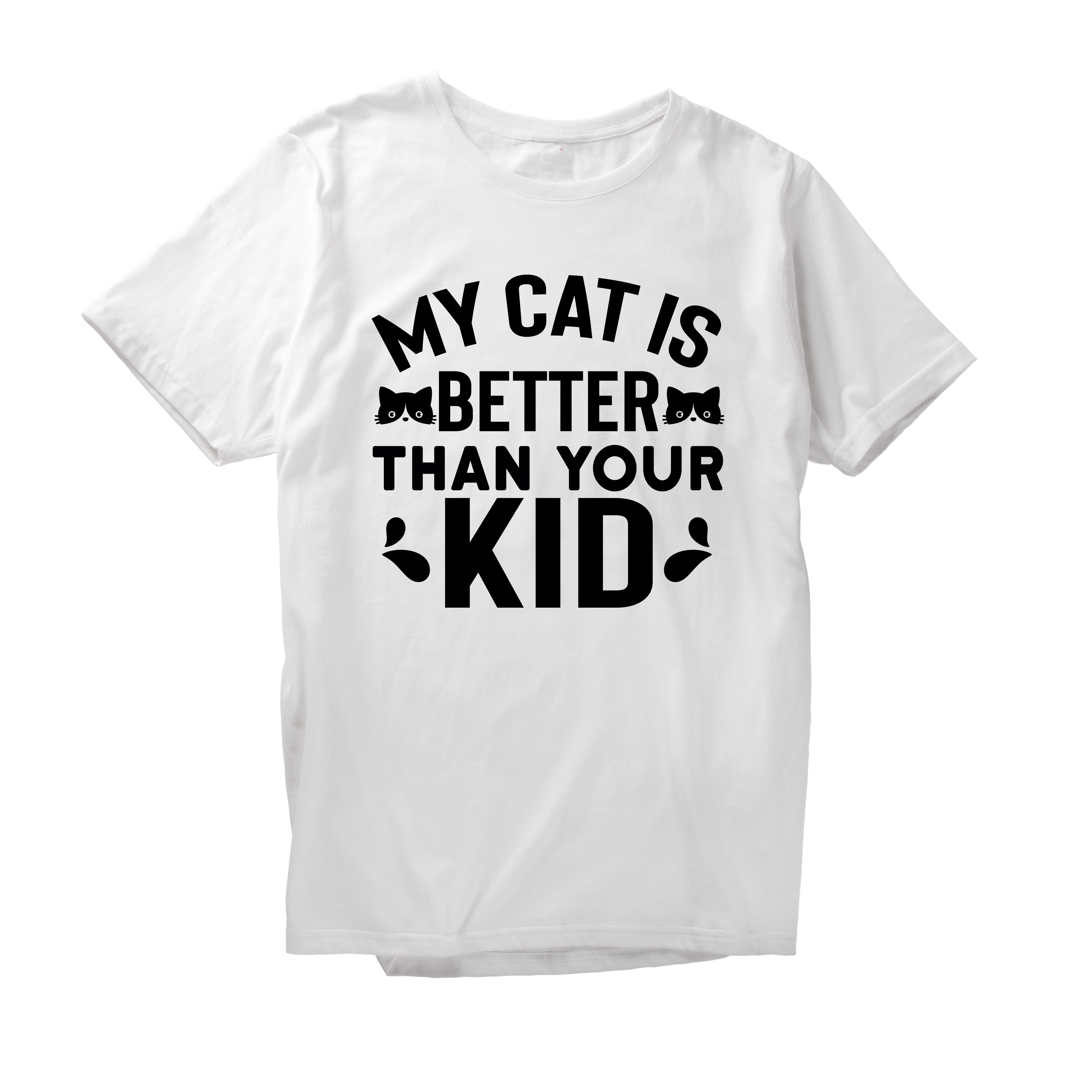 Alfaq My cat is better than your kid T-Shirt