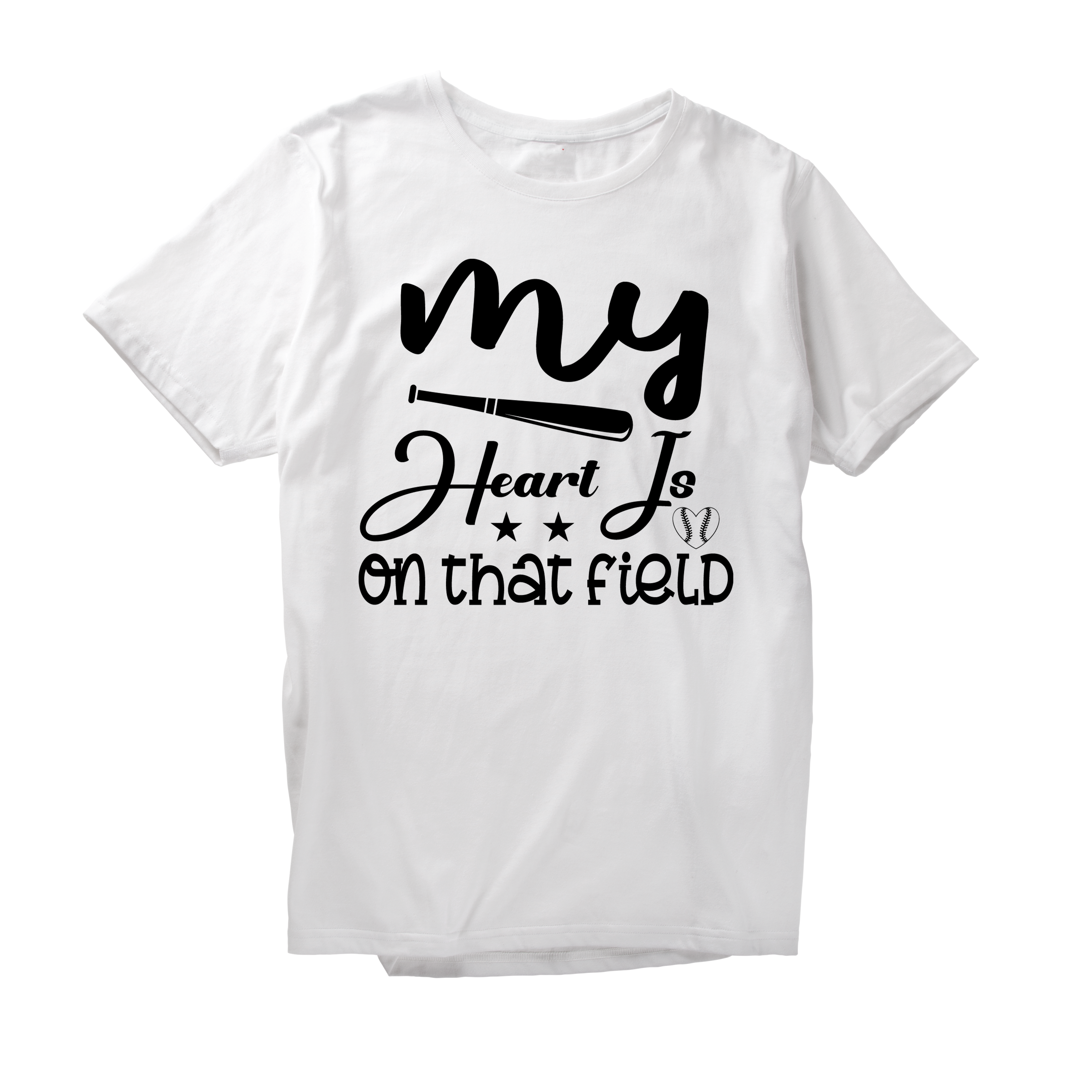 Alfaq My hart is on that field T-Shirt