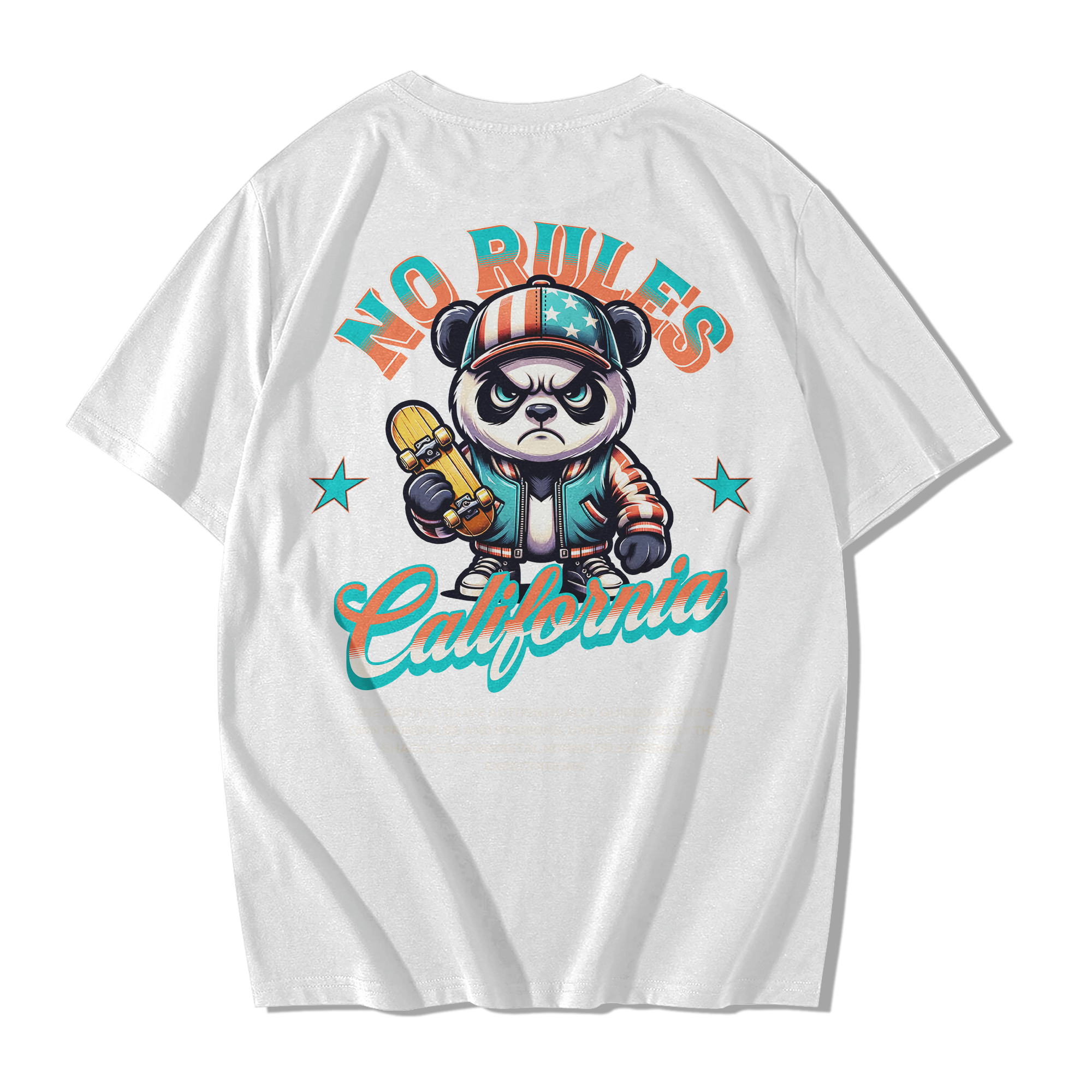 Alfaq No Rules Oversized T-Shirt