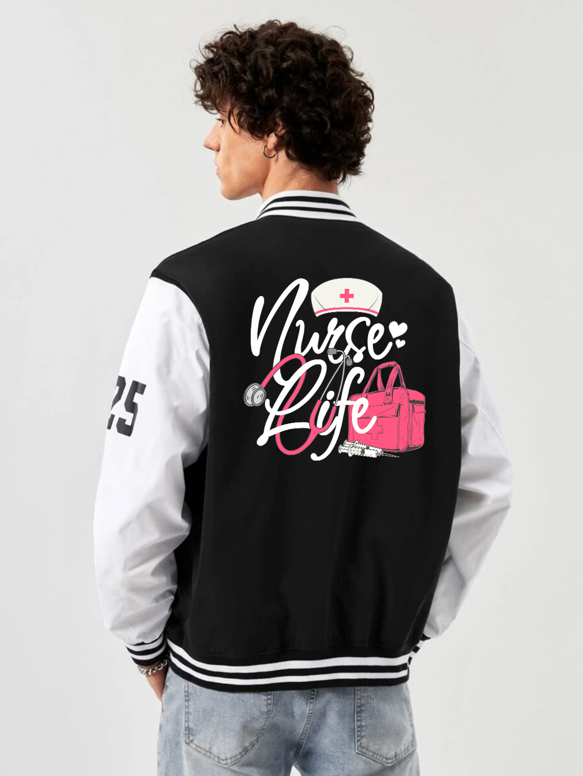 Nurse Life Varsity Jacket