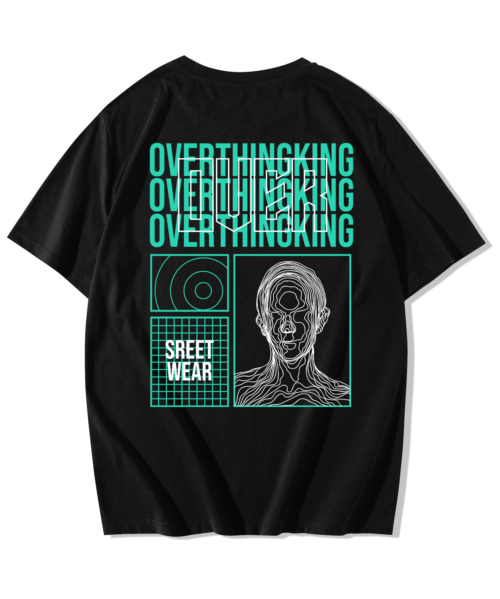 Alfaq Overthingking Oversized T-Shirt