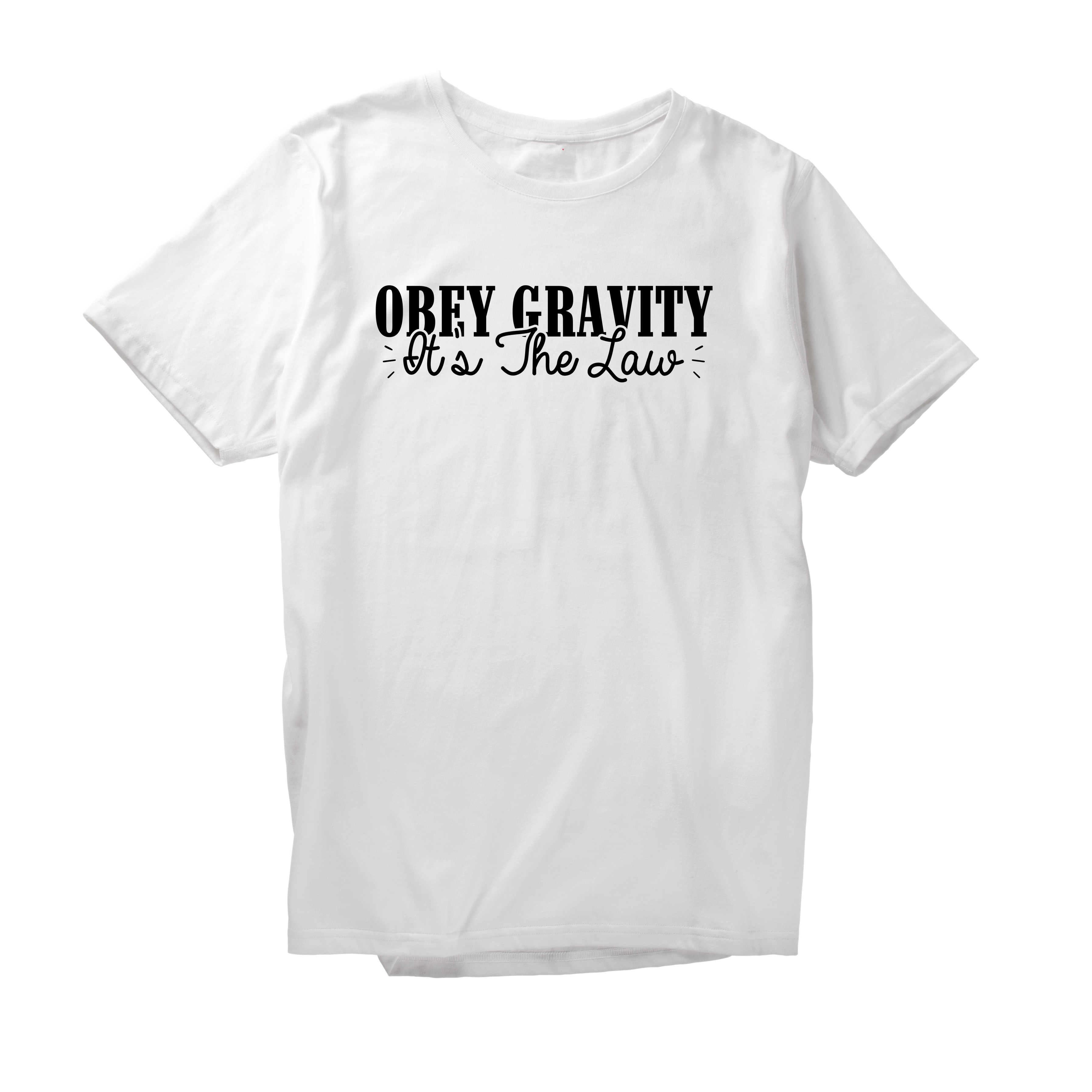 Alfaq Obey gravity ot's the law T-Shirt
