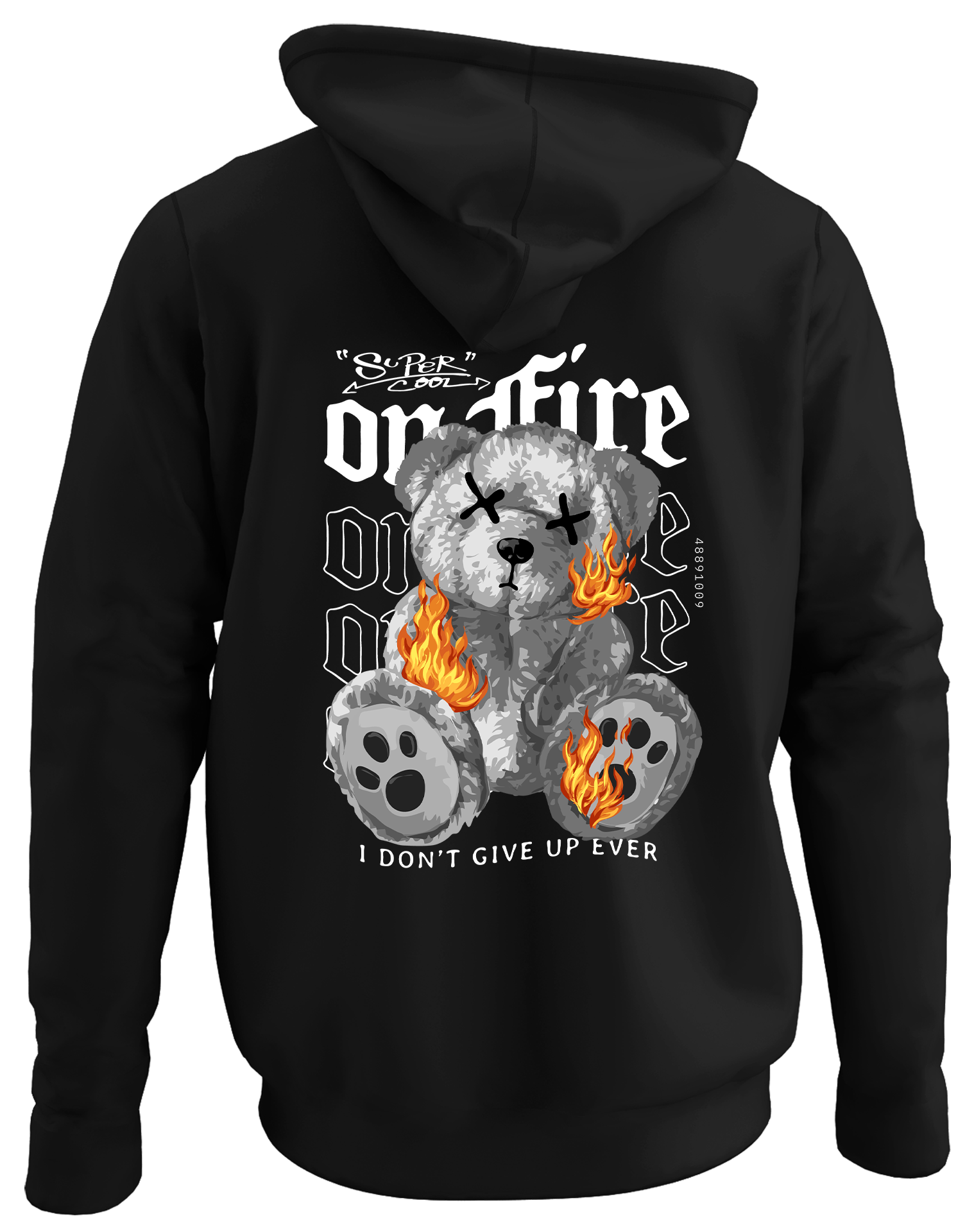 Alfaq On fire gipe up hoodie