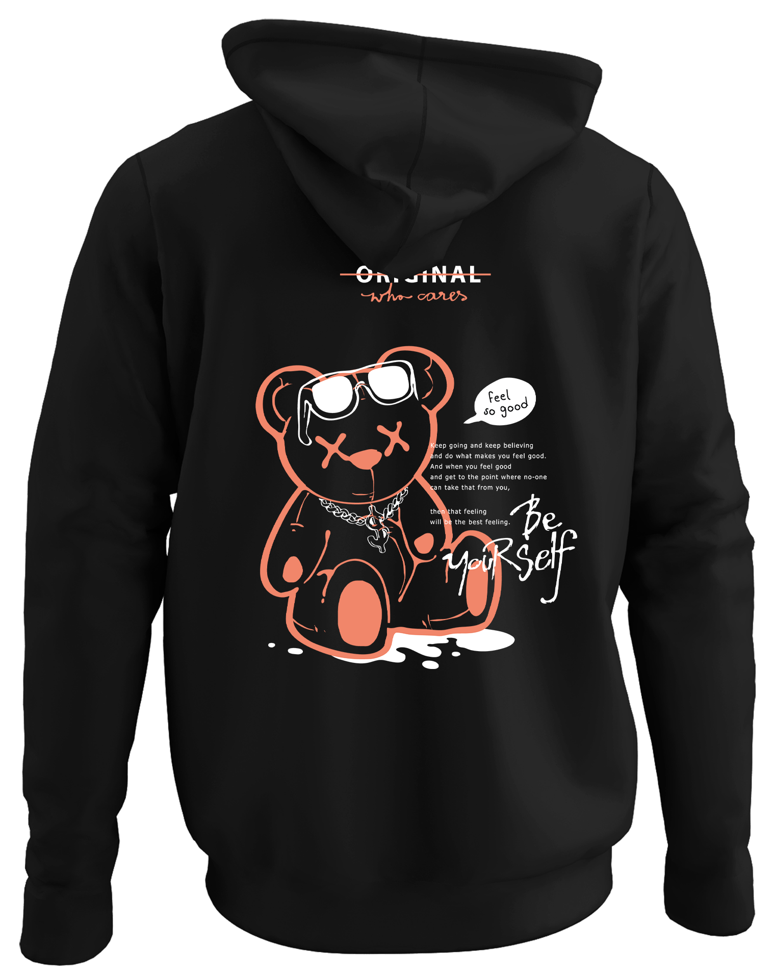 Alfaq Oringel feal good hoodie