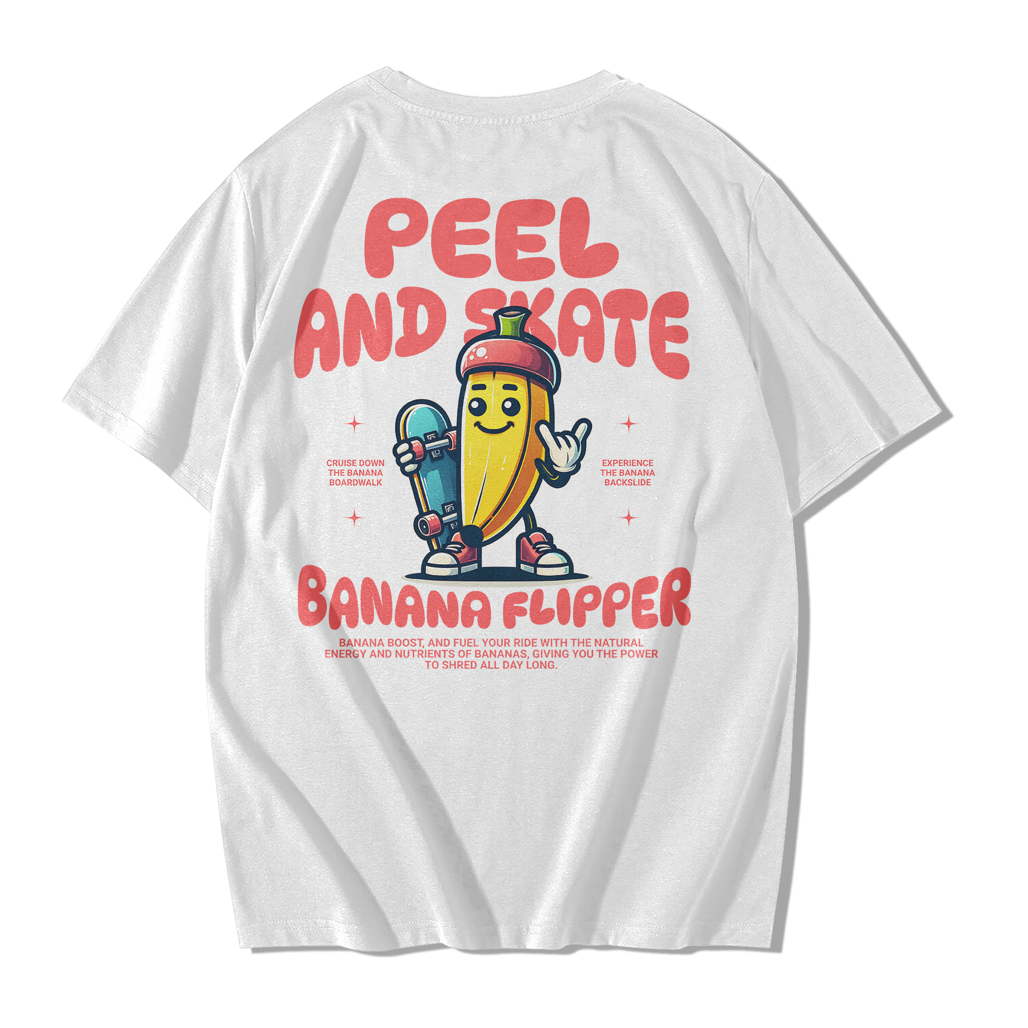 Alfaq Peel and Skate Oversized T-Shirt for Men