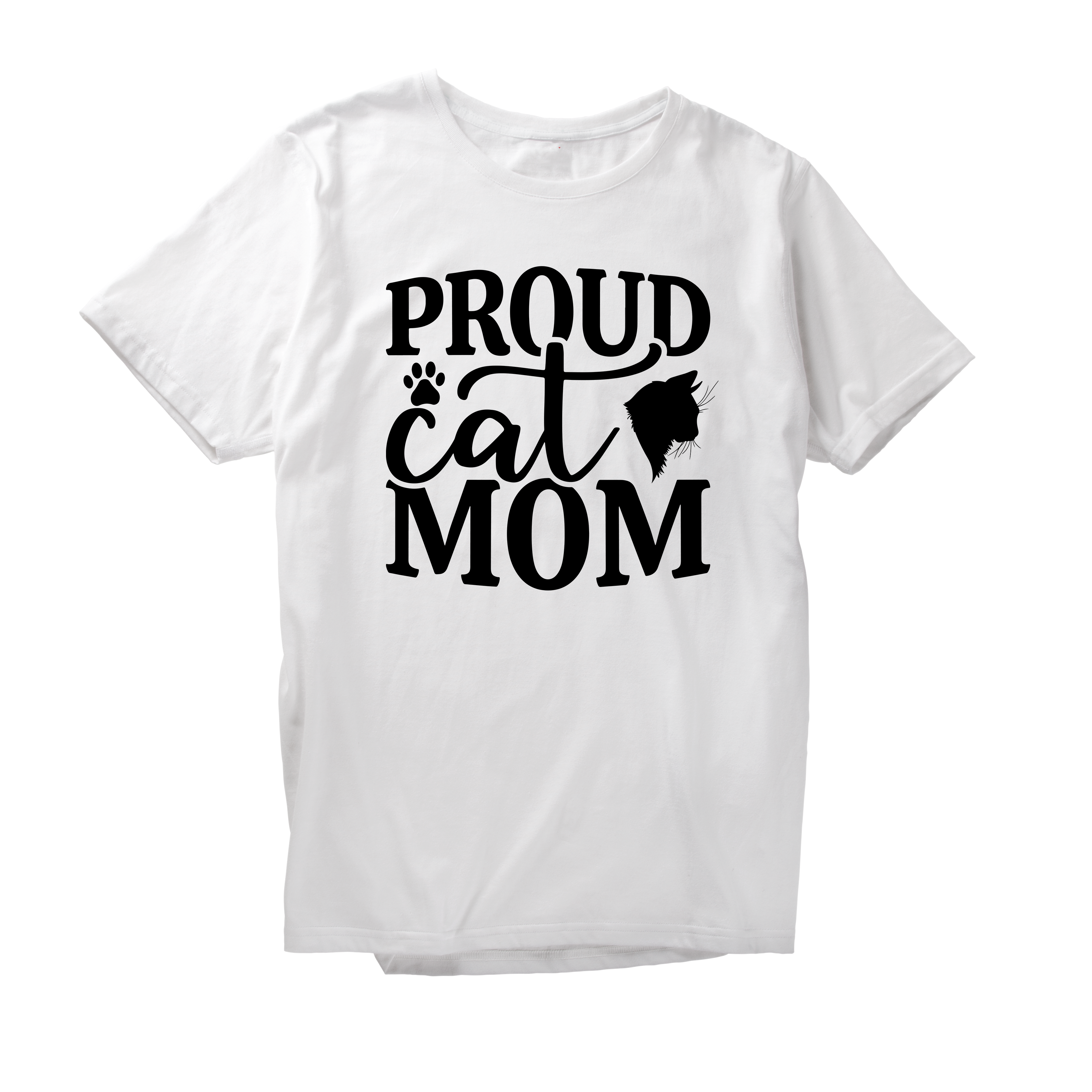Alfaq Proud Cat Mom T-Shirt