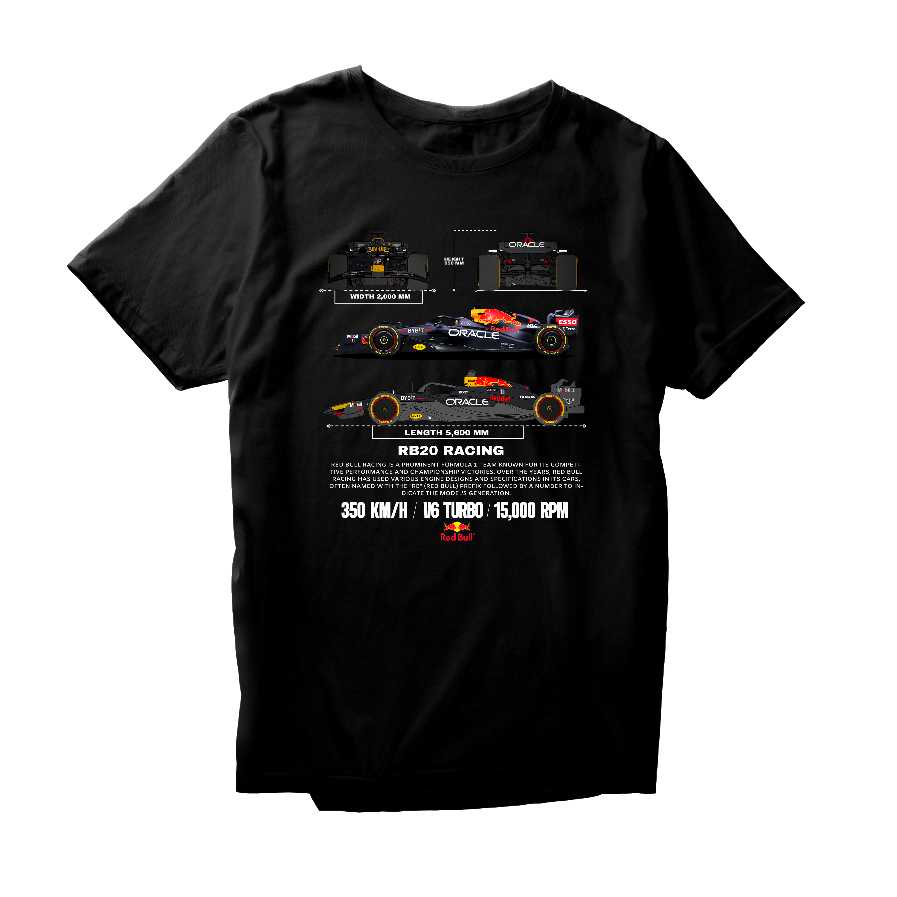 Alfaq RB20 RACING 2 T-Shirt