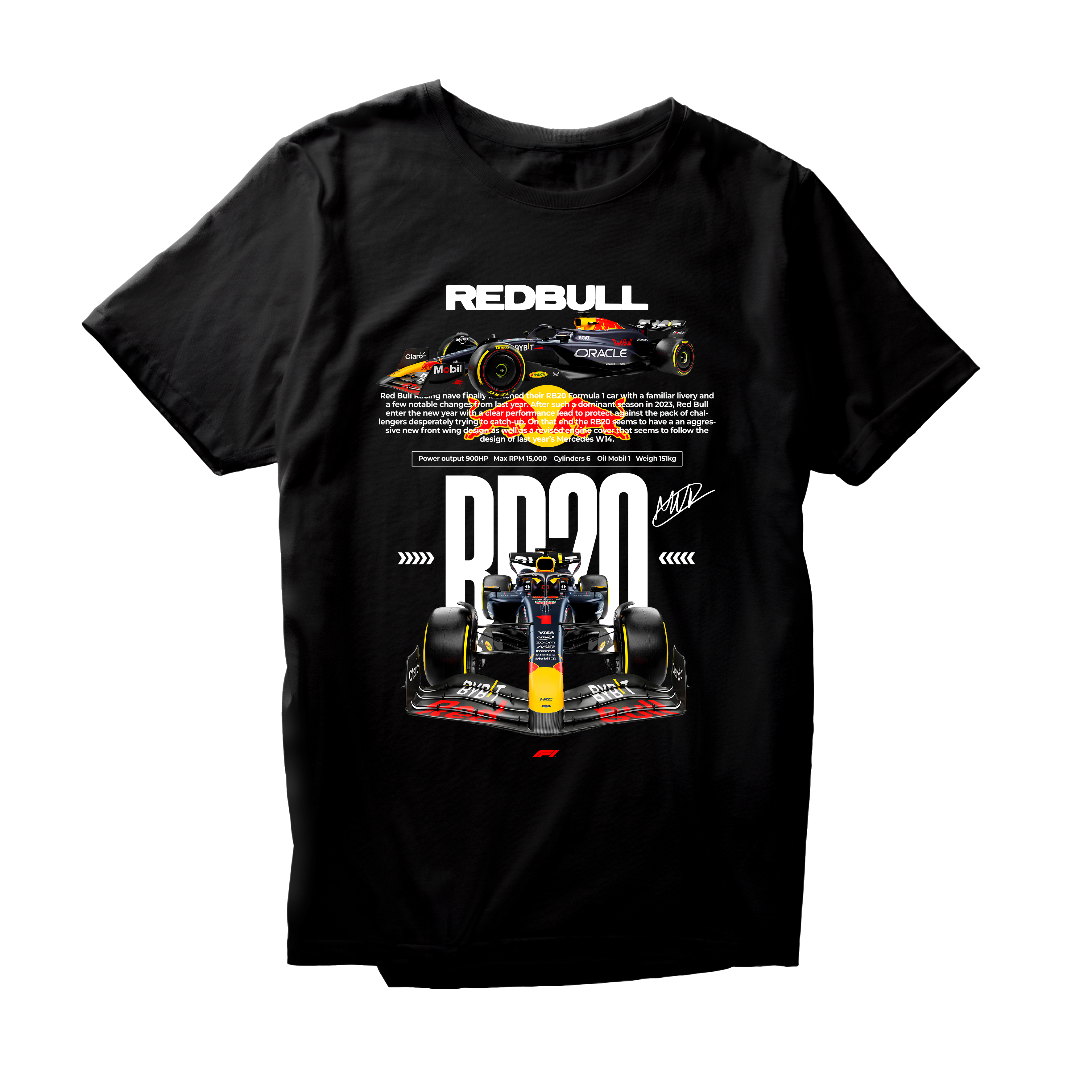 Alfaq RED BULL RB20 V1 T-Shirt