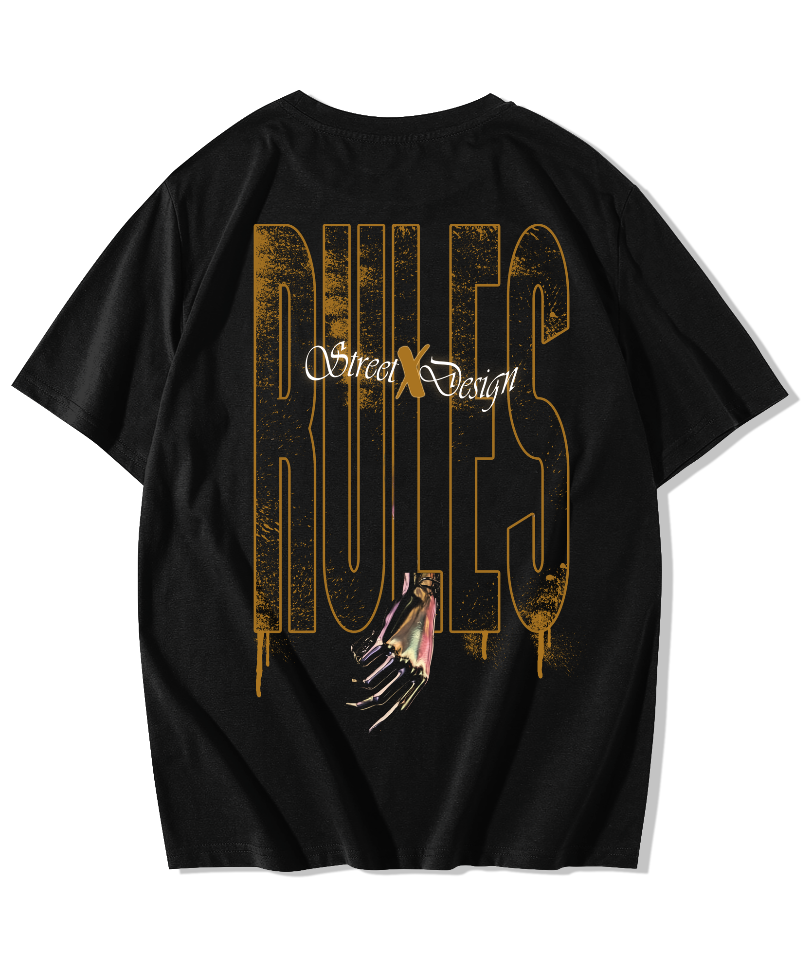 Alfaq Rules Oversized T-Shirt - Alfaq