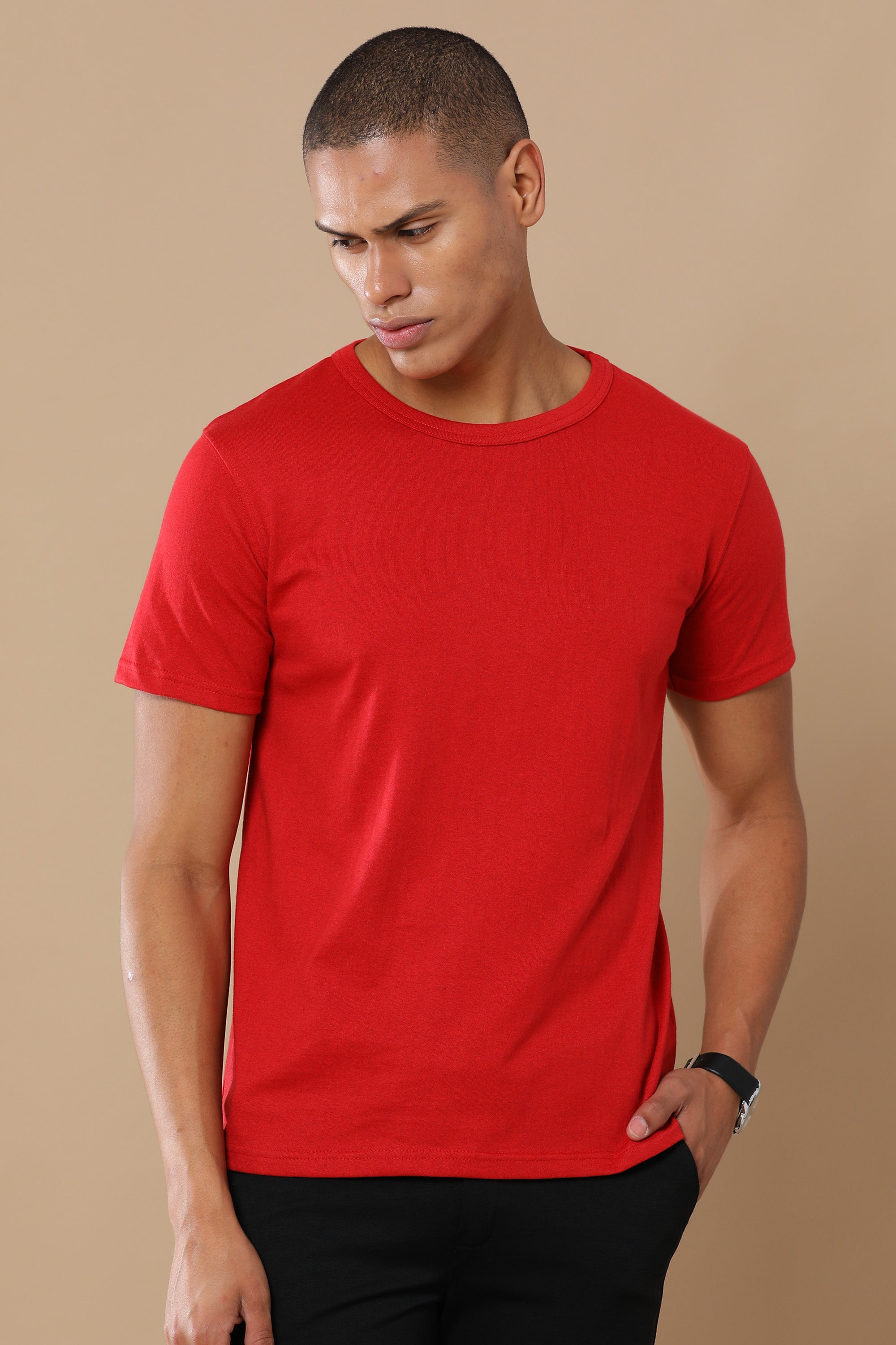 Basic Sustinable Red Tshirt