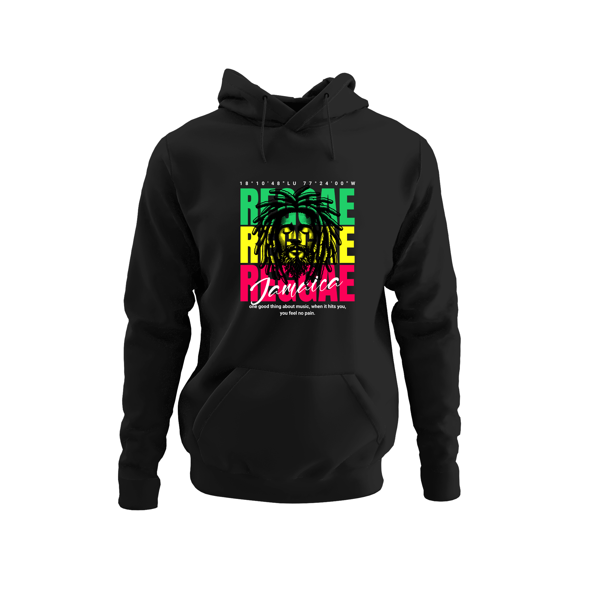 Alfaq Reggae Jamaika Hoodie