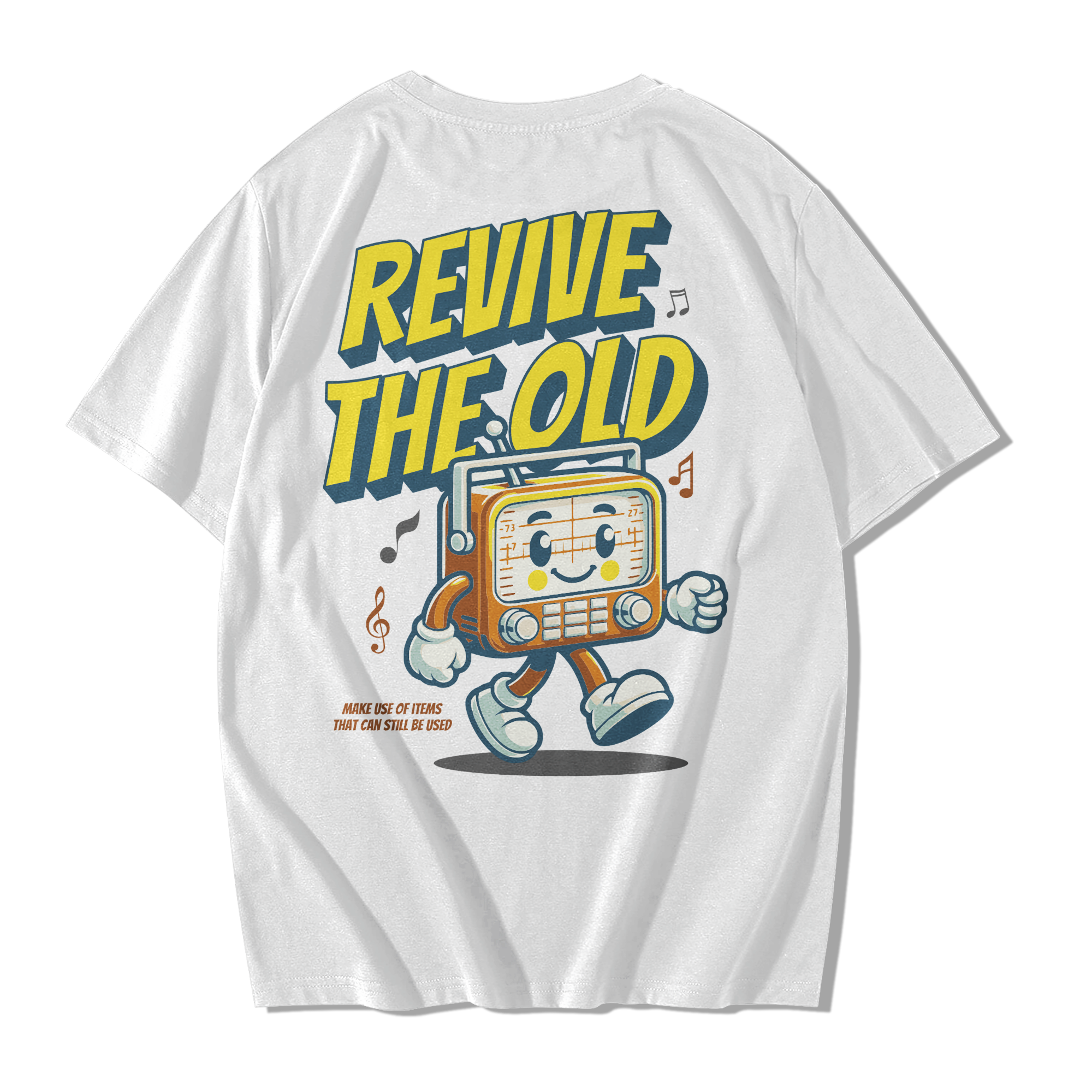 Alfaq Revive the Old Oversized T-Shirt for Men