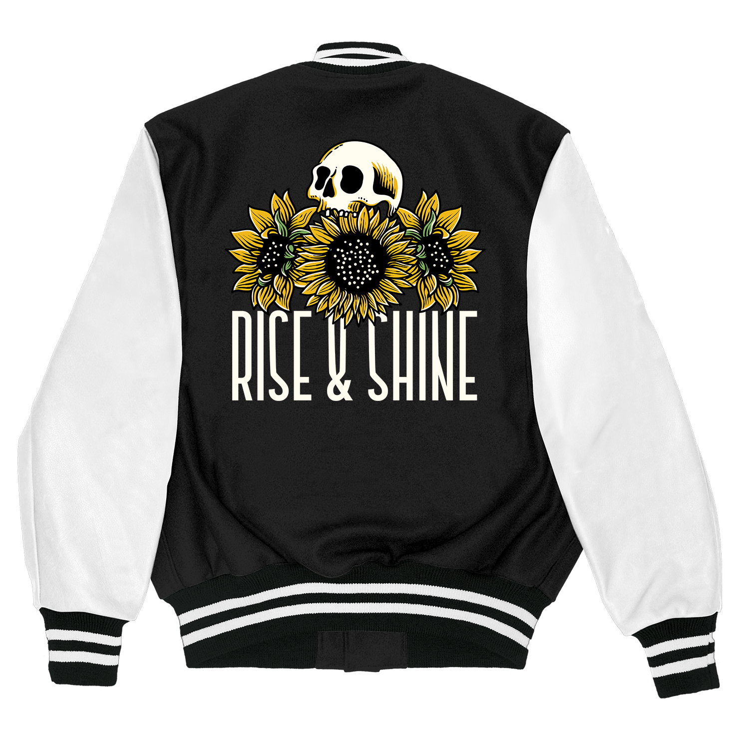 Alfaq Rise & shine varsity jacket