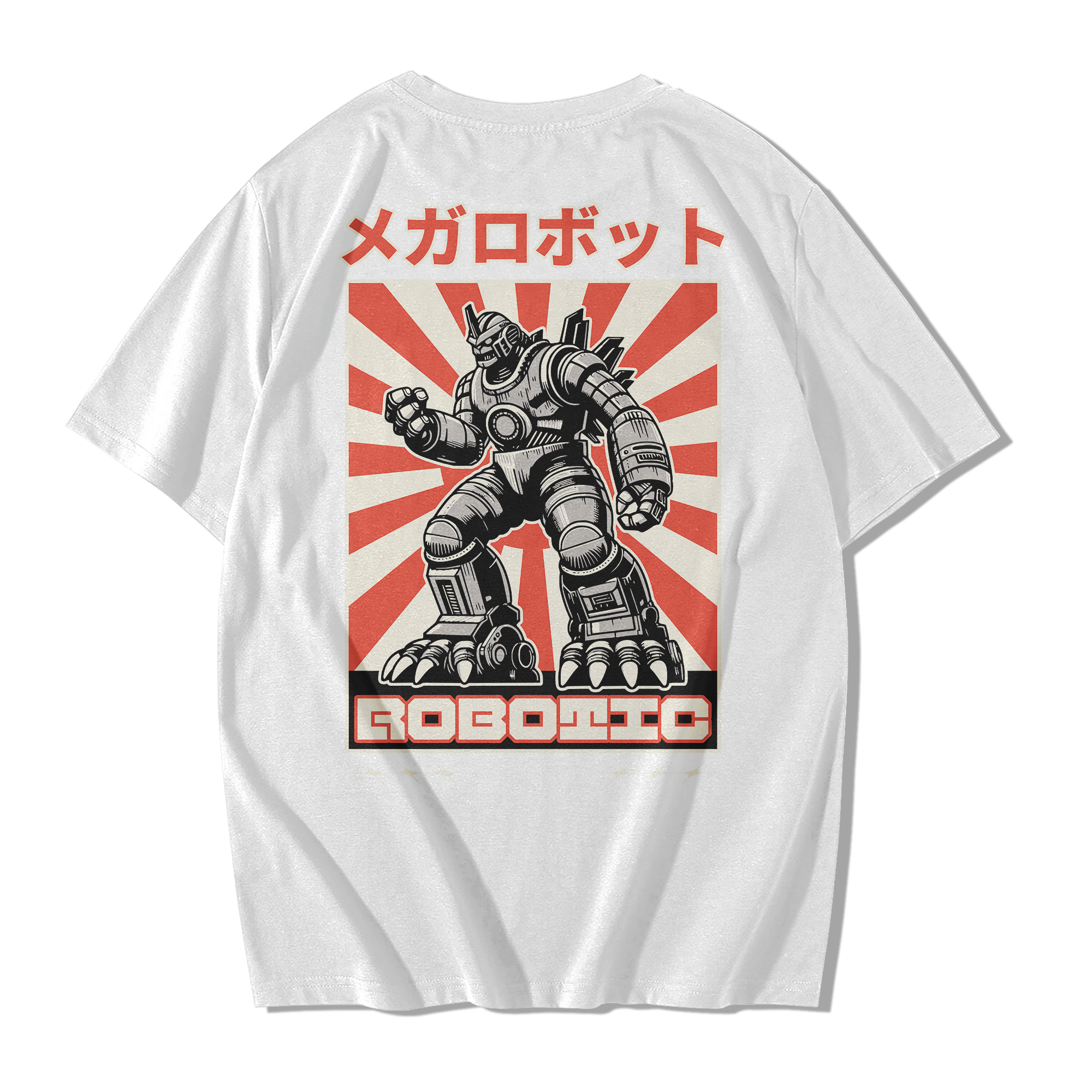 Alfaq Robotic Oversized T-Shirt for Men