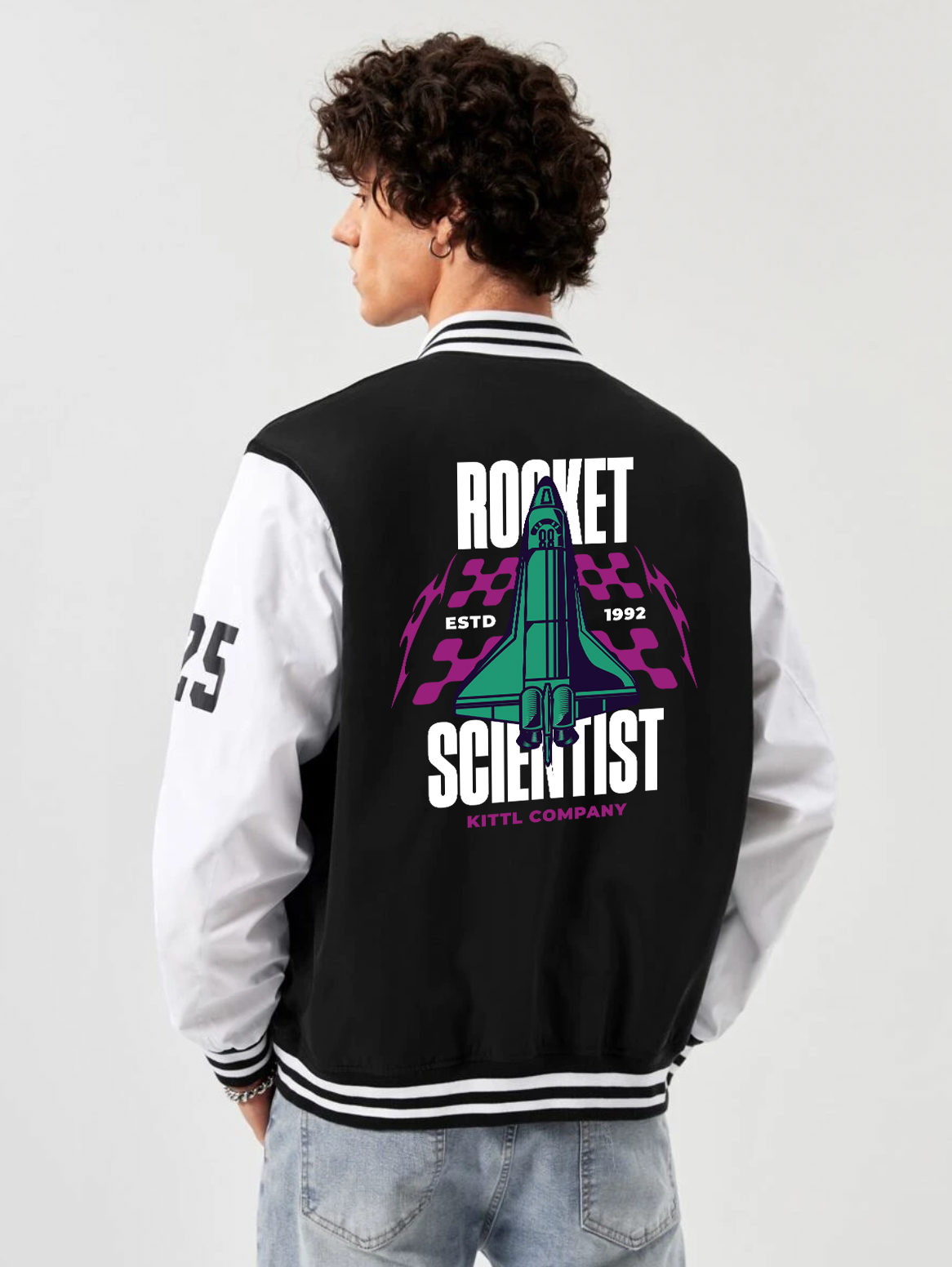 Alfaq Rocket Varsity Jacket