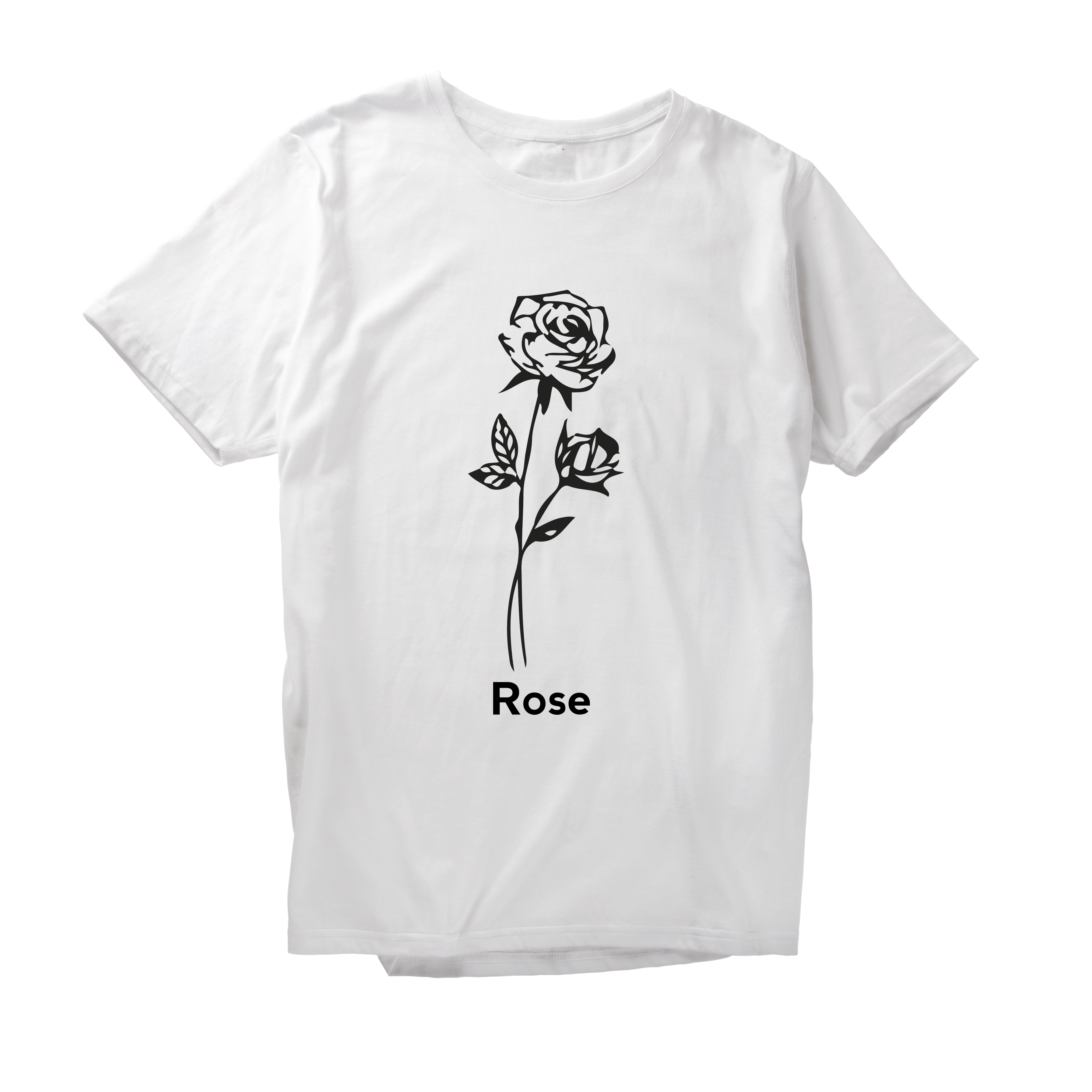 Alfaq Rose Flower T-Shirt