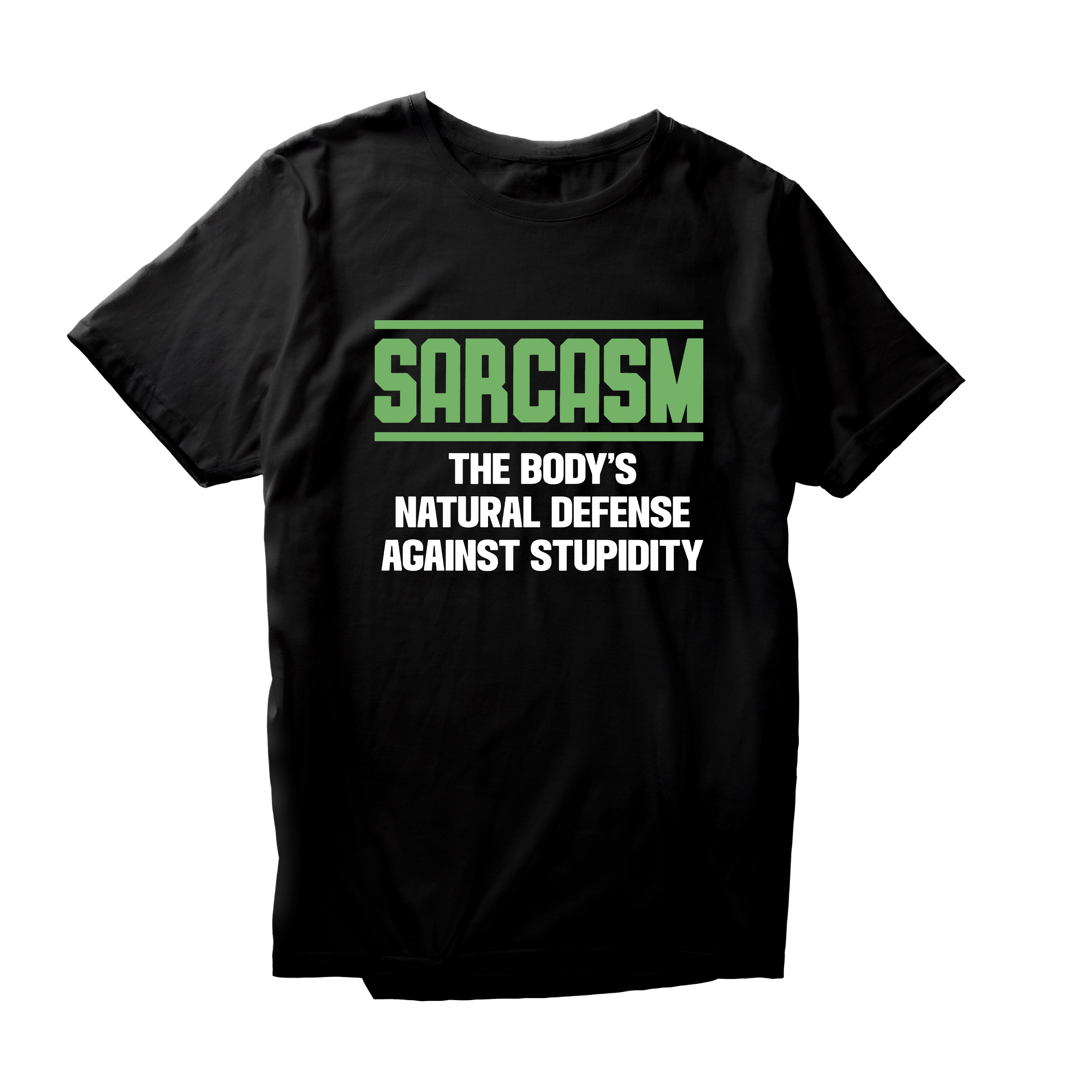 Alfaq Sarcasm the body's natural defense T-Shirt