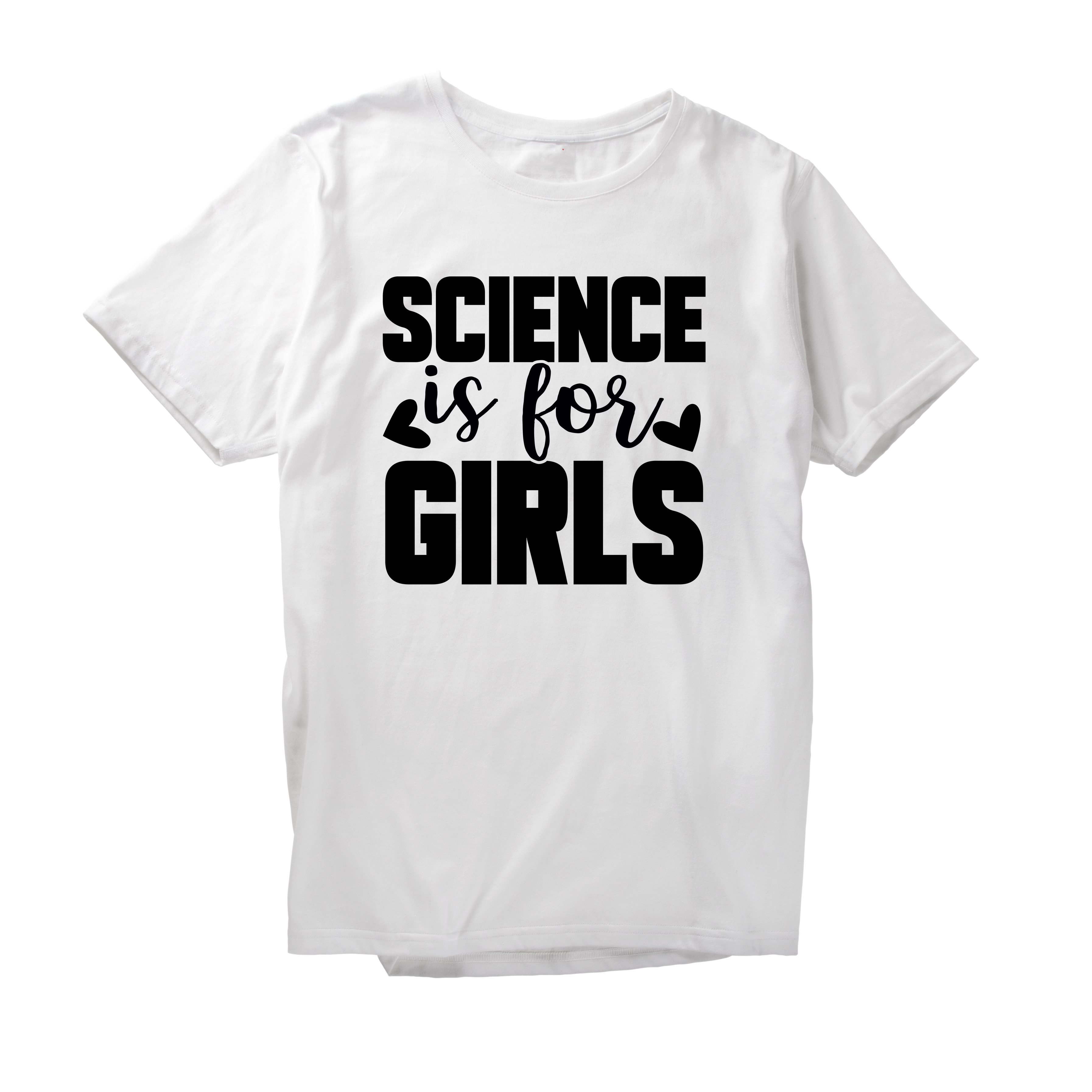 Alfaq Science is for girls T-Shirt
