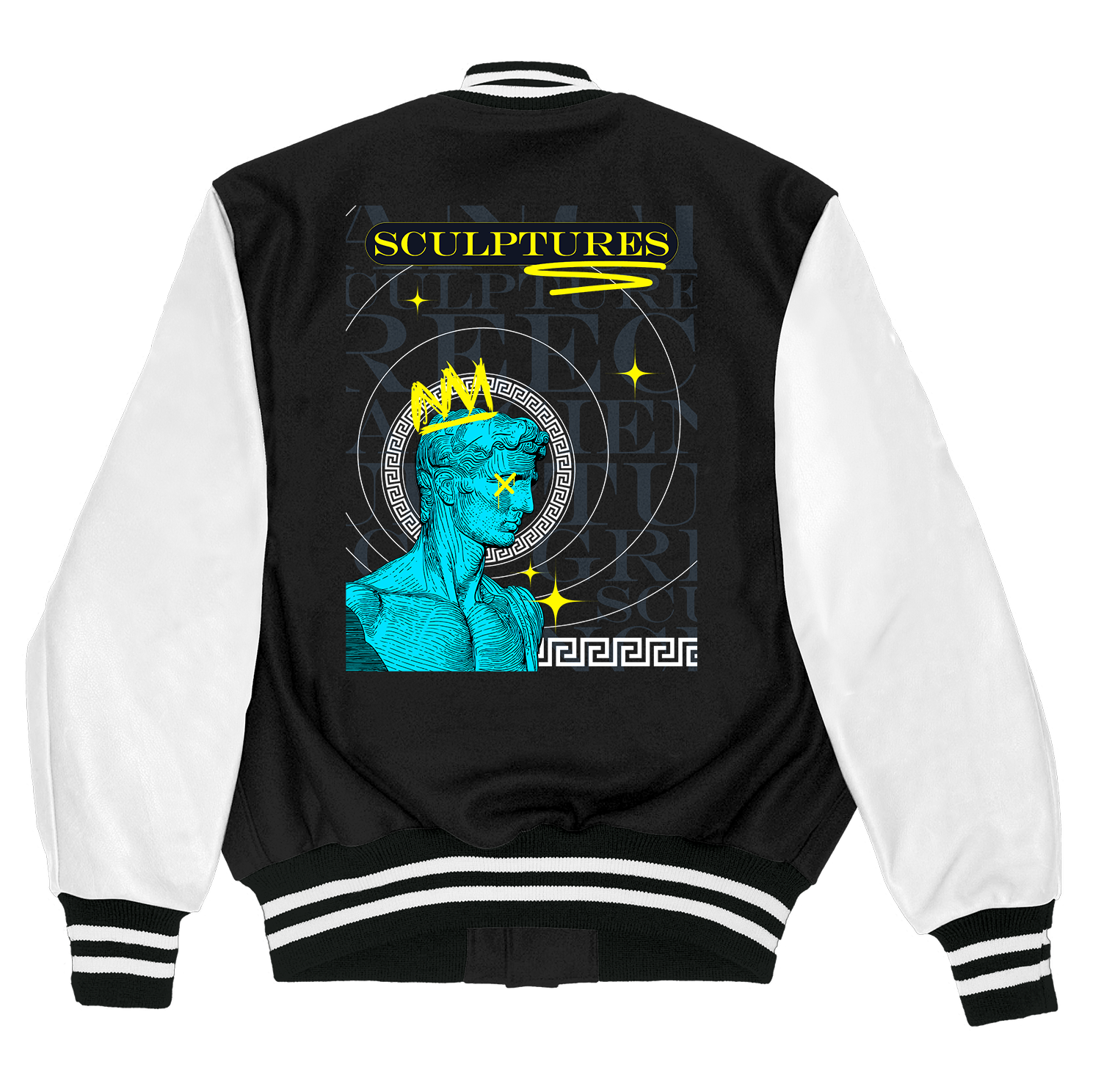 Alfaq Sculptures varsity jacket