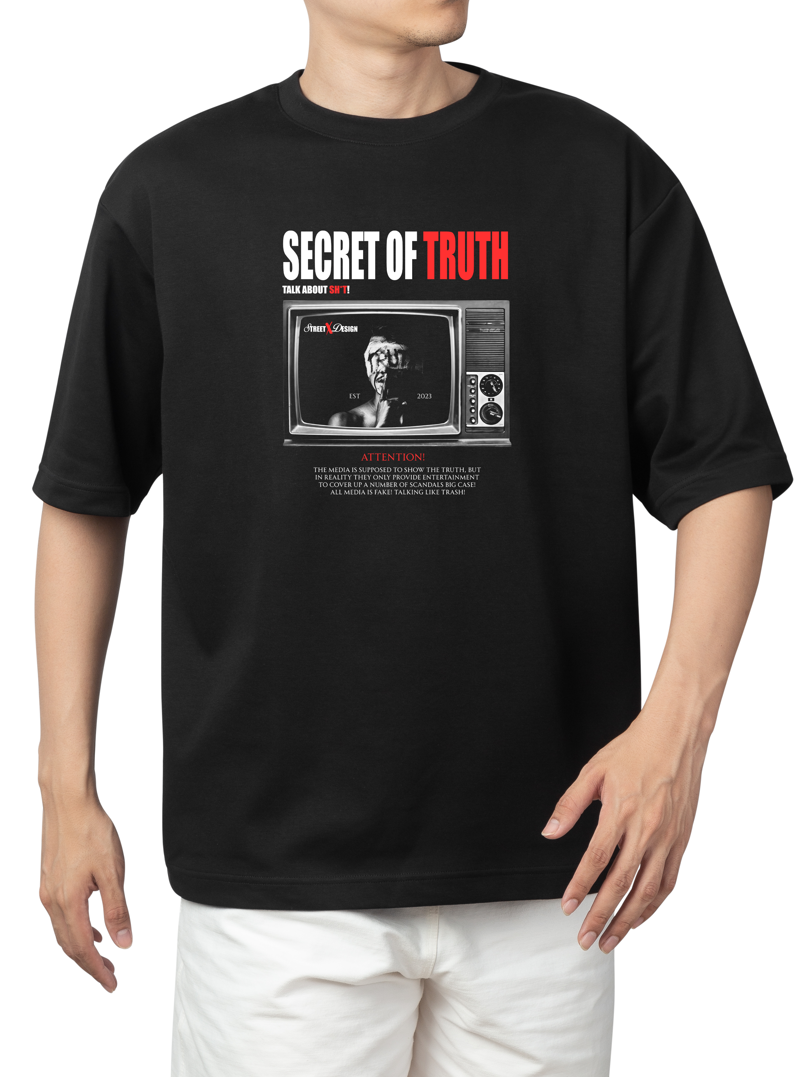 Alfaq Secret of Truth Oversized T-shirt