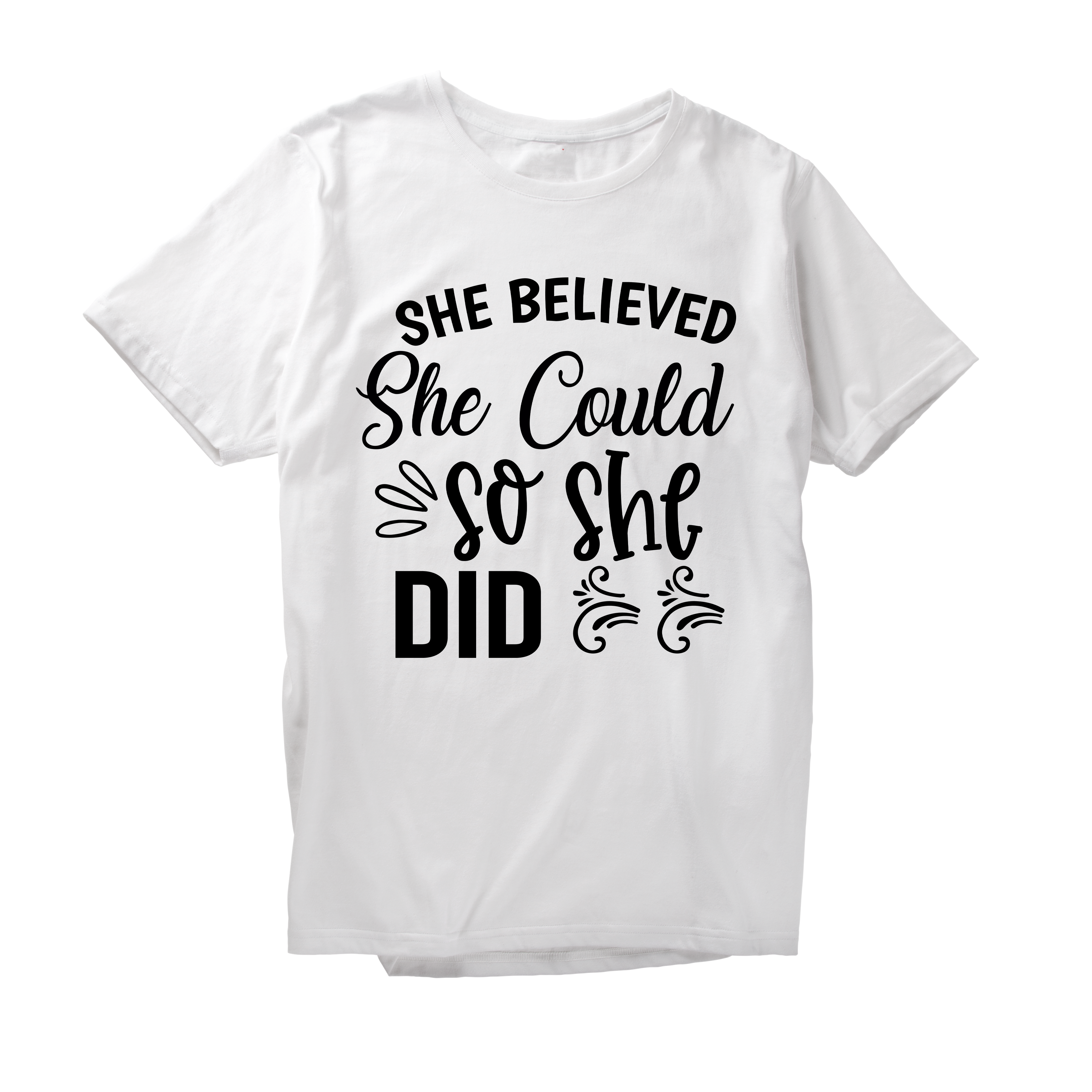 Alfaq She believed she could so she did T-Shirt