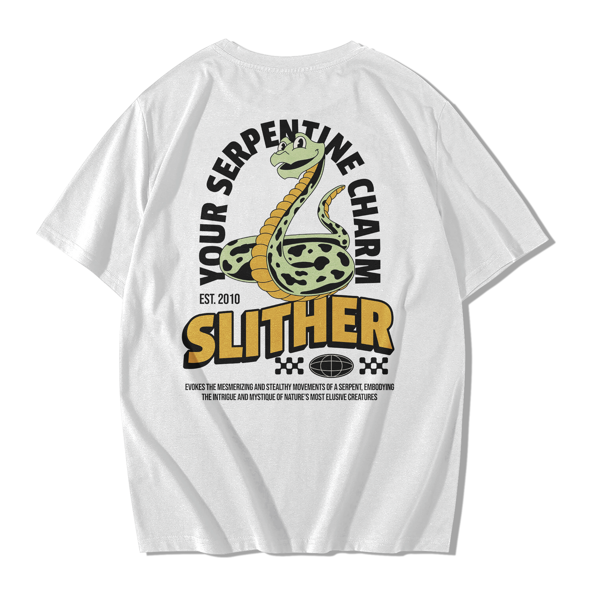 Alfaq Men Slither Oversized T-Shirt