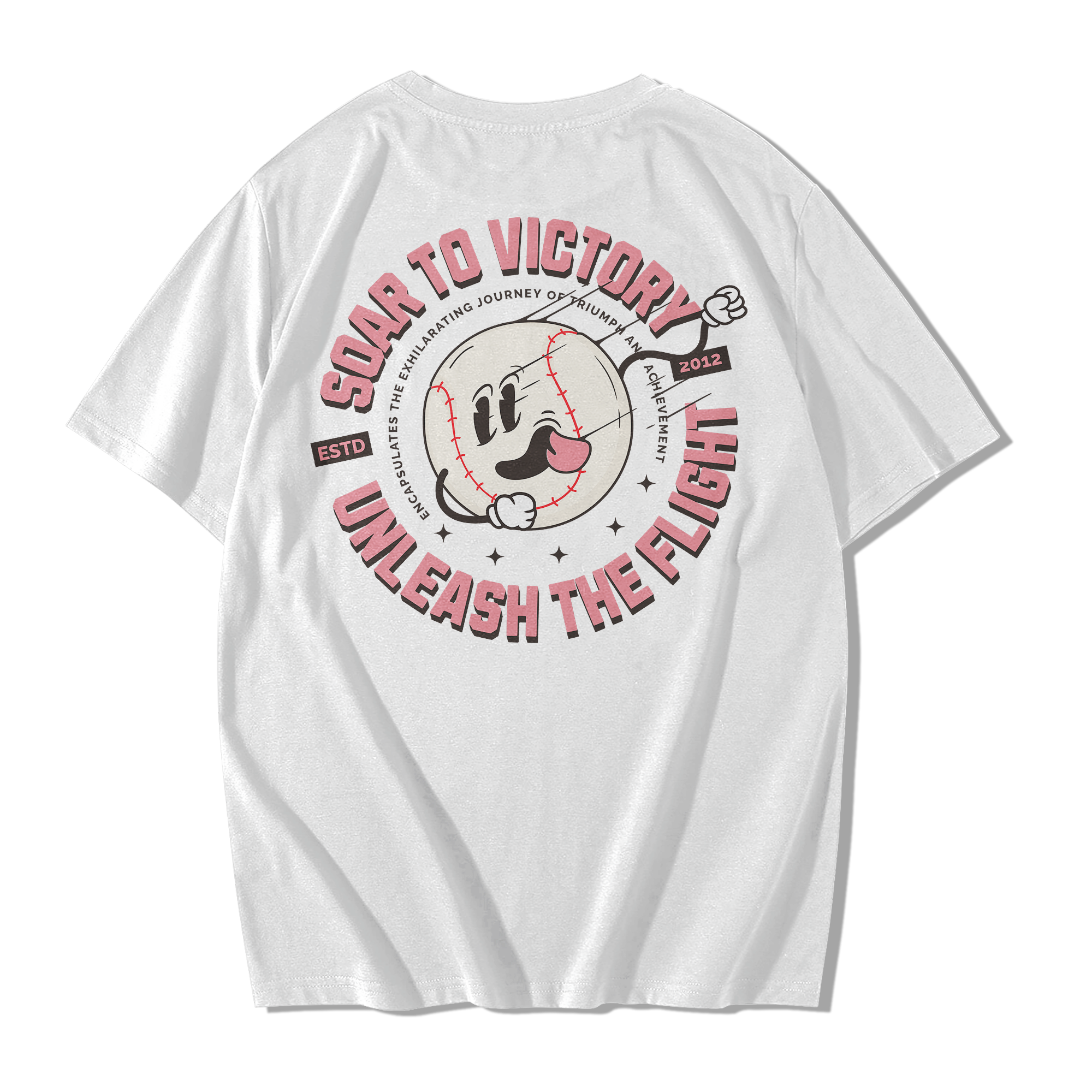 Alfaq Men Soar to Victory Oversized T-Shirt