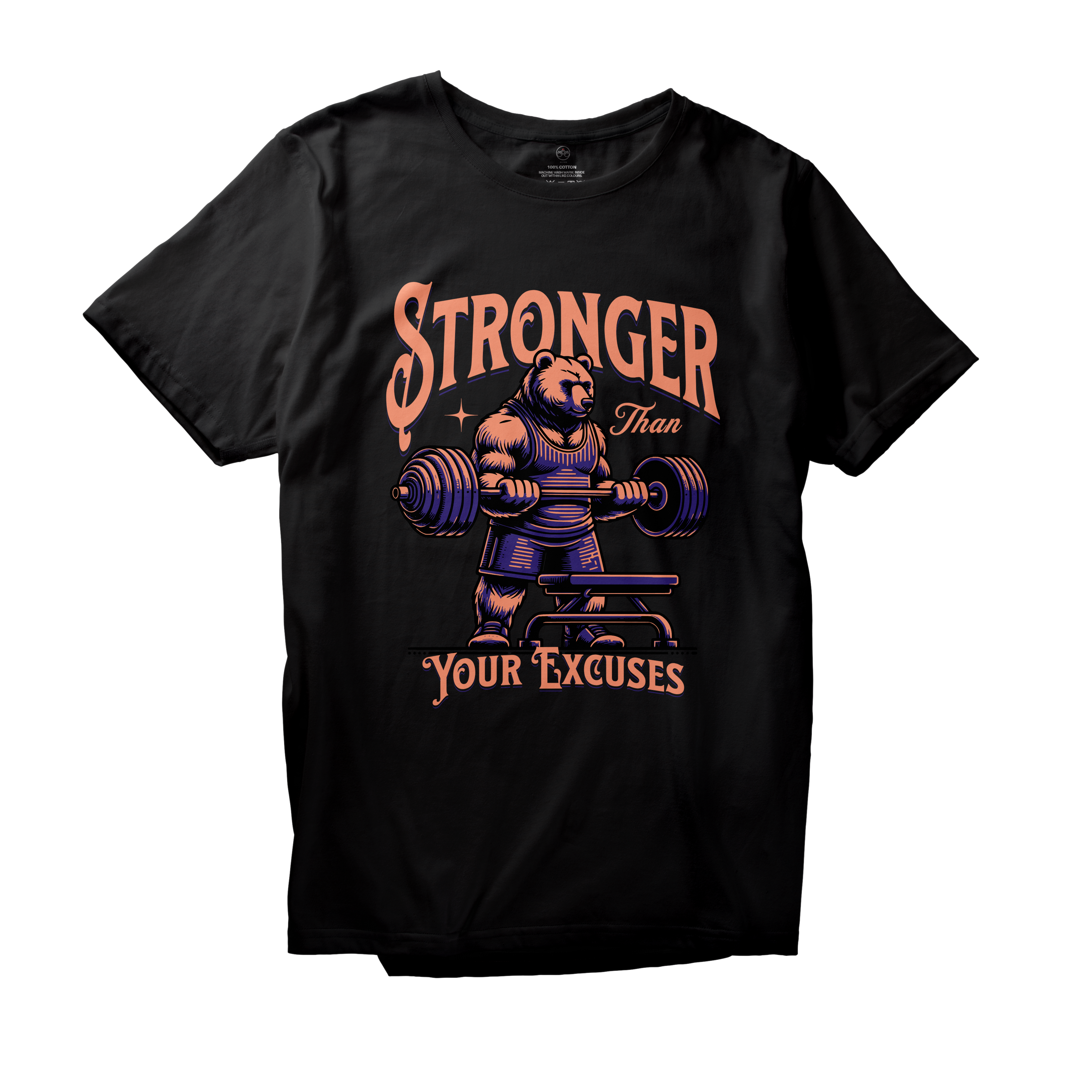 Alfaq Stronger Gym T-shirt