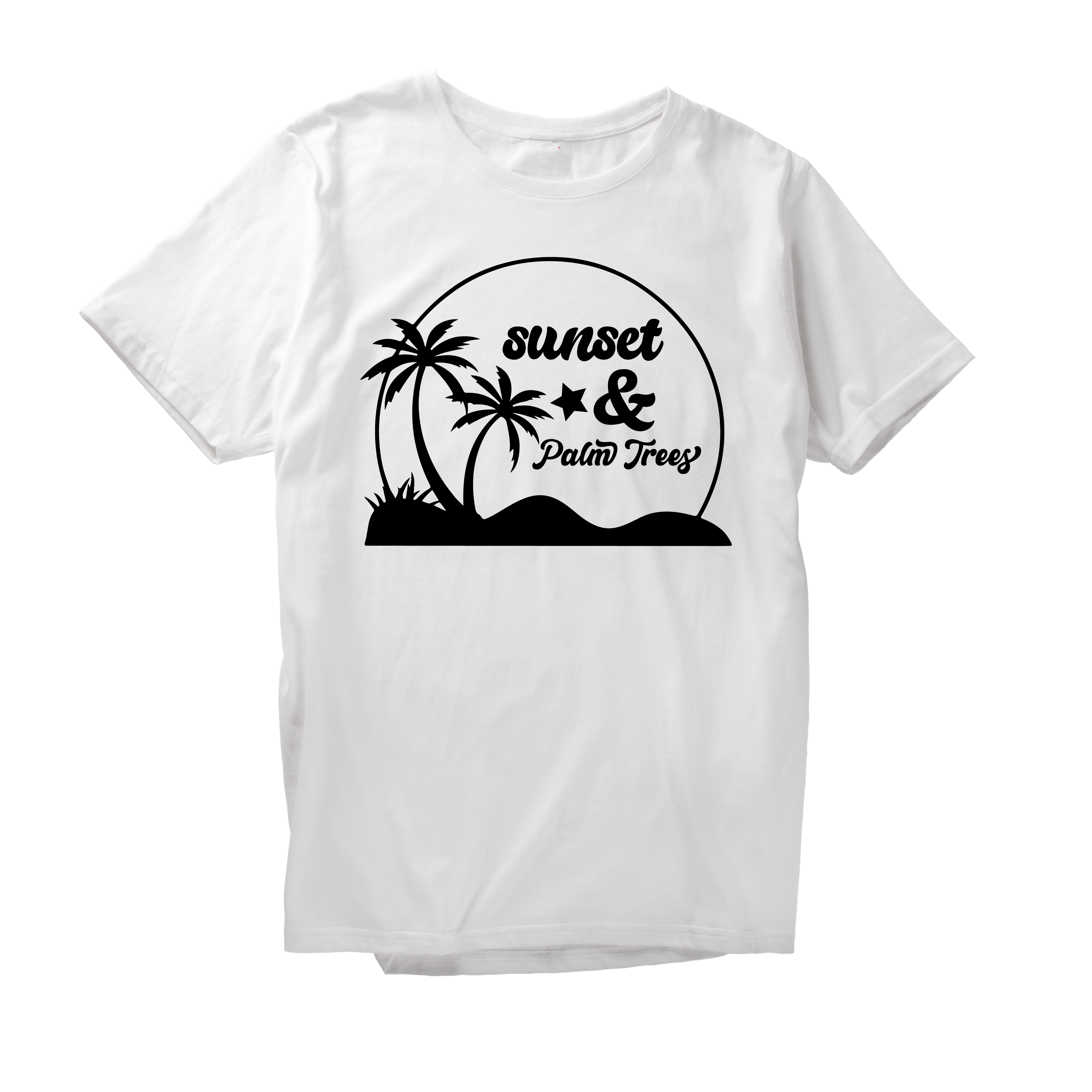 Alfaq Sunset & Plant Tree T-Shirt