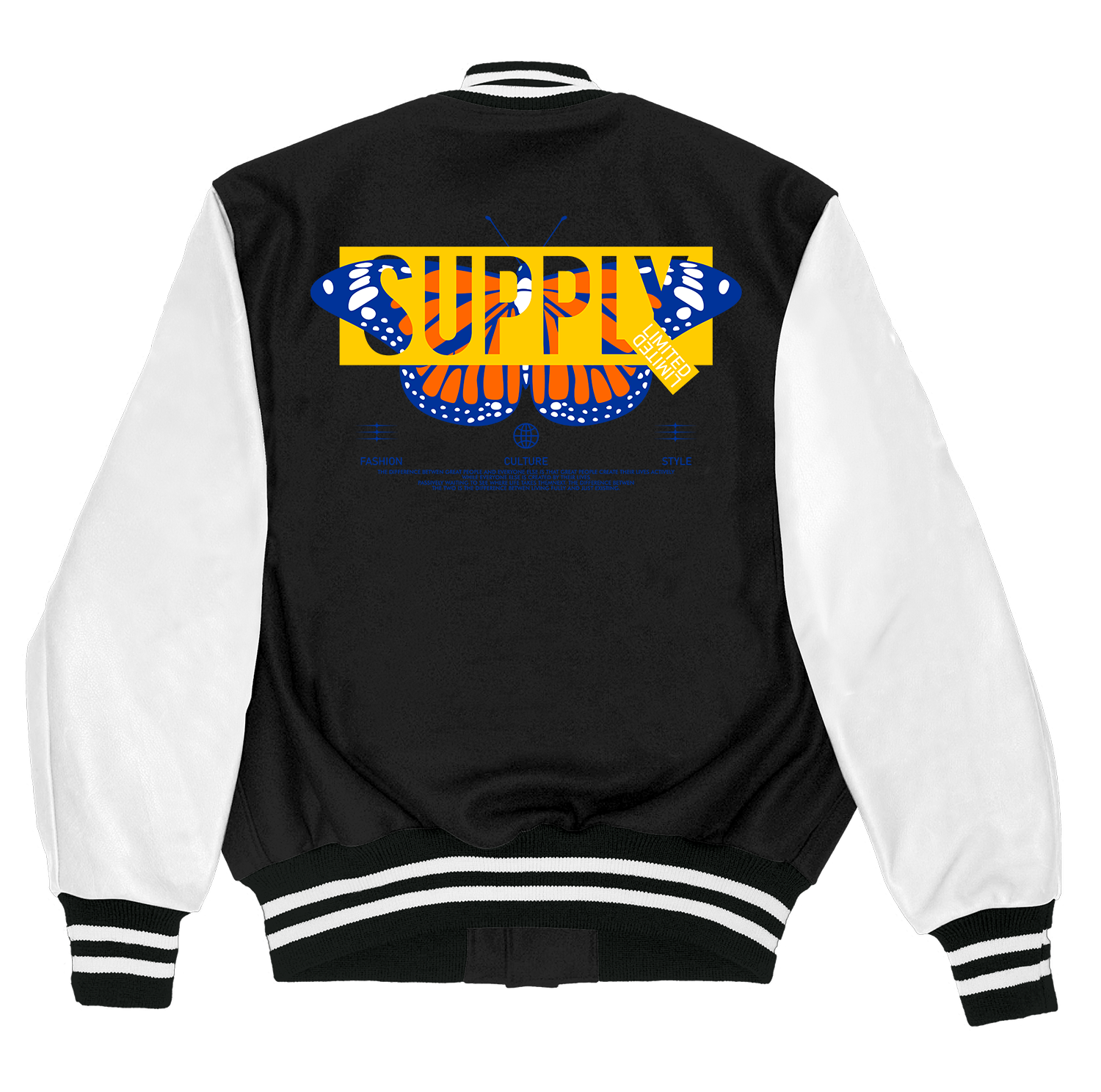 Alfaq Supply varsity jacket