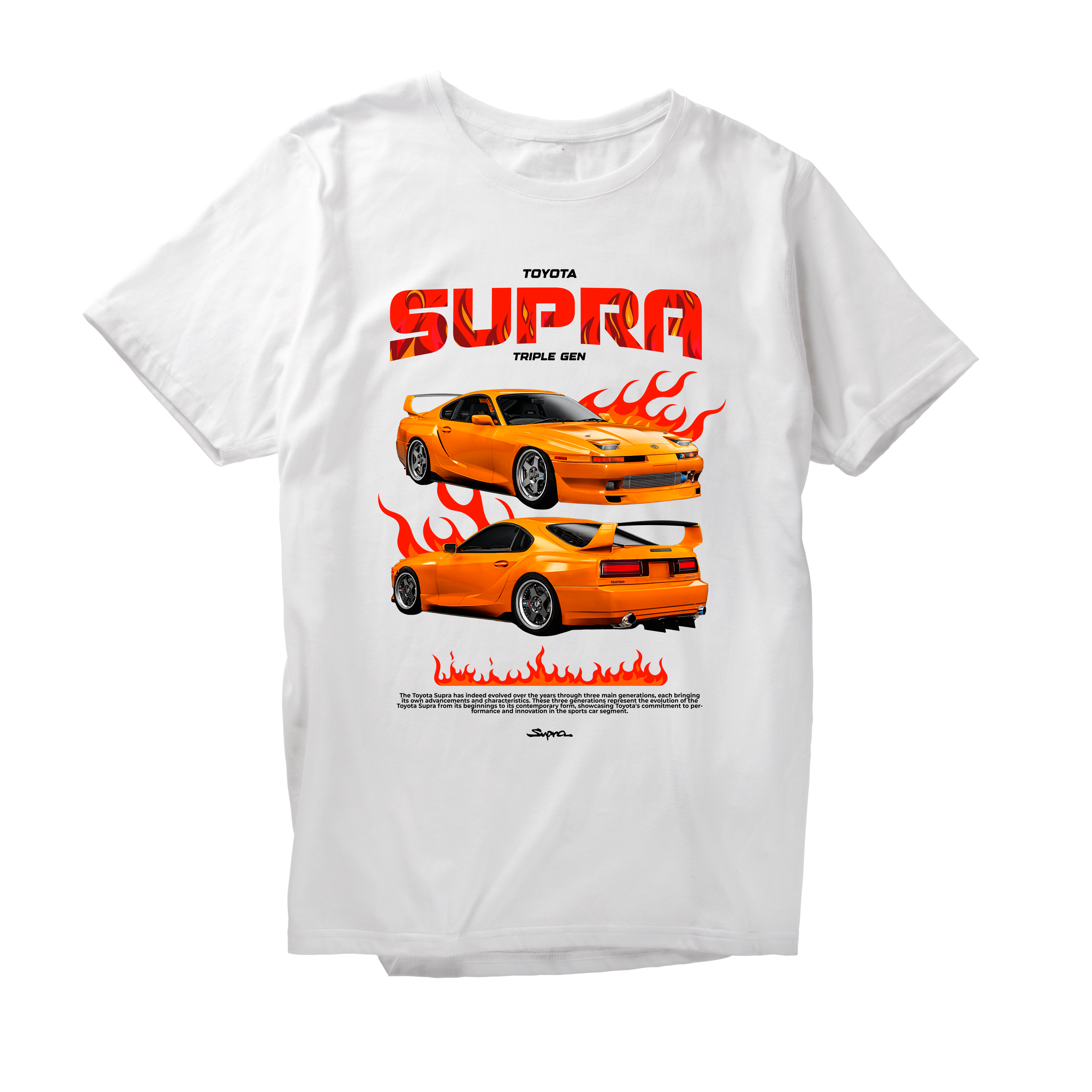 Alfaq TOYOTA SUPRA 3GEN 2 T-Shirt