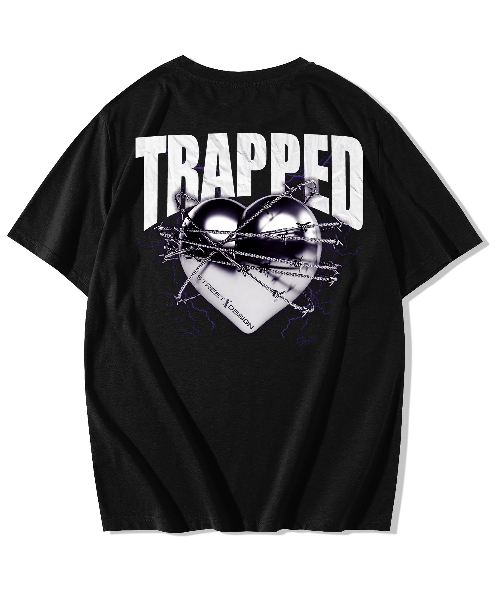 Alfaq Trapped Oversized T-Shirt - Alfaq