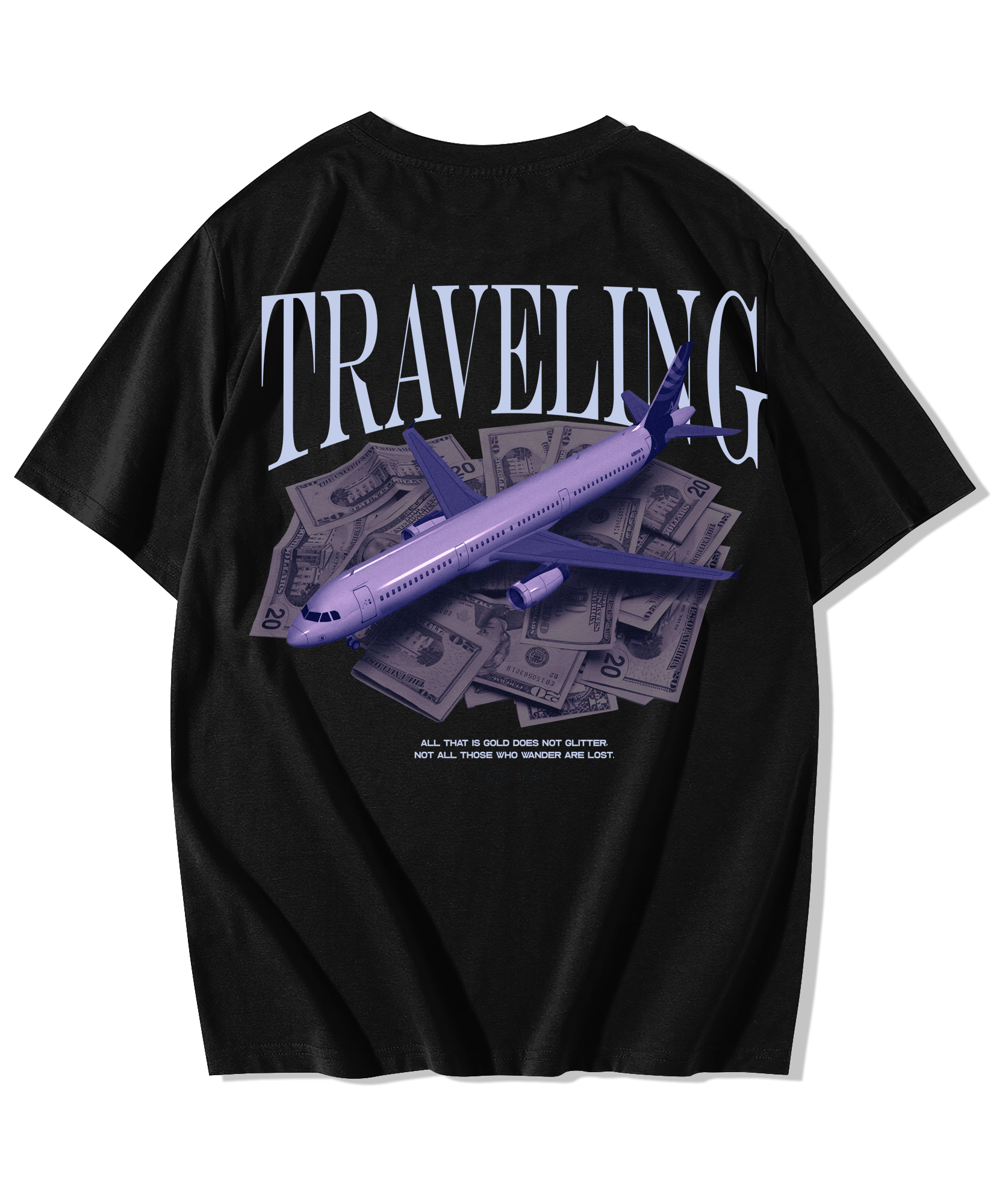 Alfaq Traveling Oversized T-Shirt - Alfaq