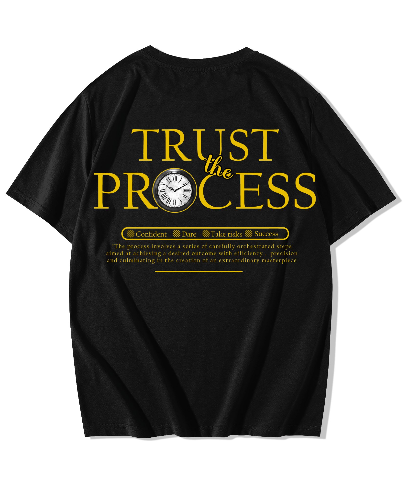 Alfaq Trust the process Oversized T-Shirt - Alfaq