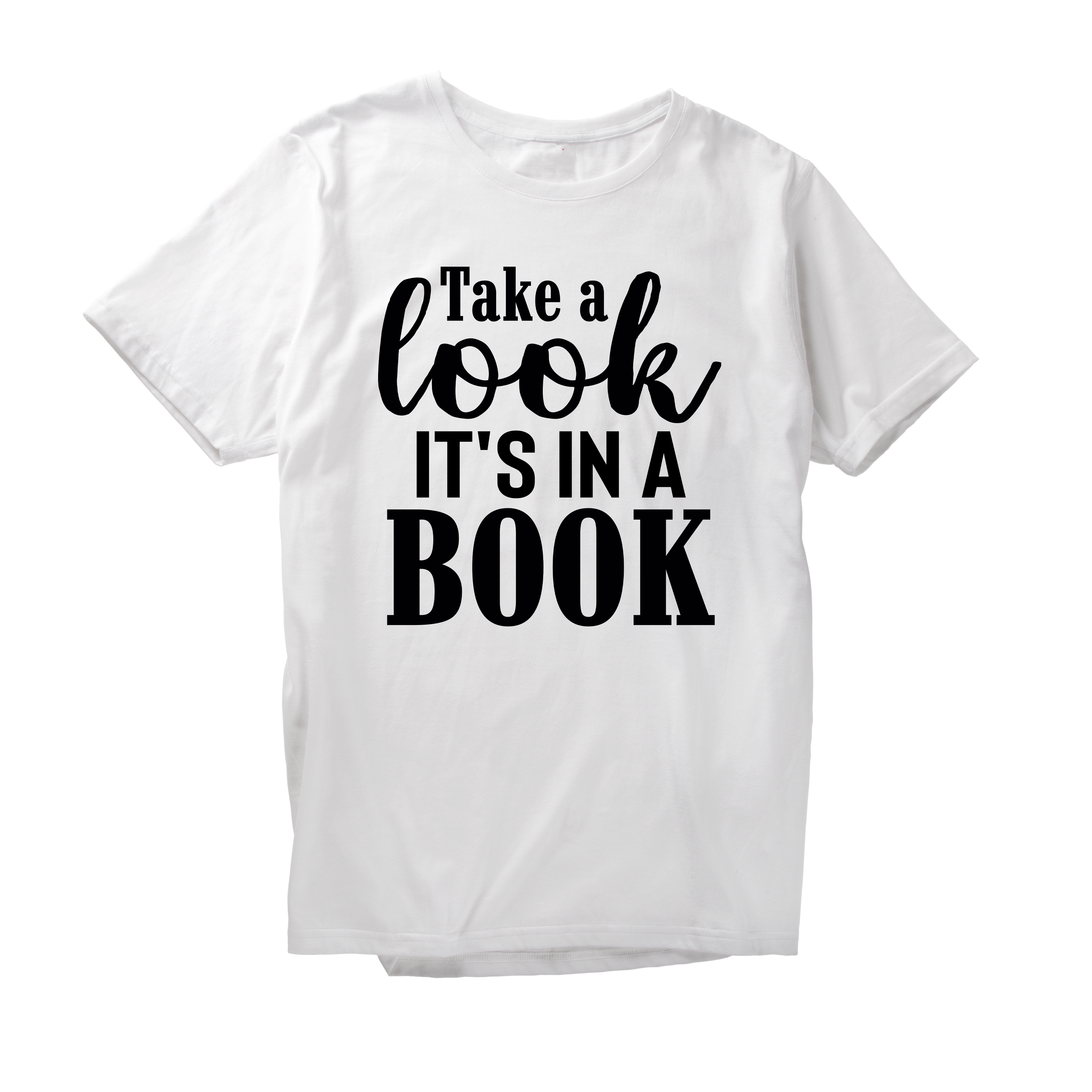 Alfaq Take a look it's in a book T-Shirt