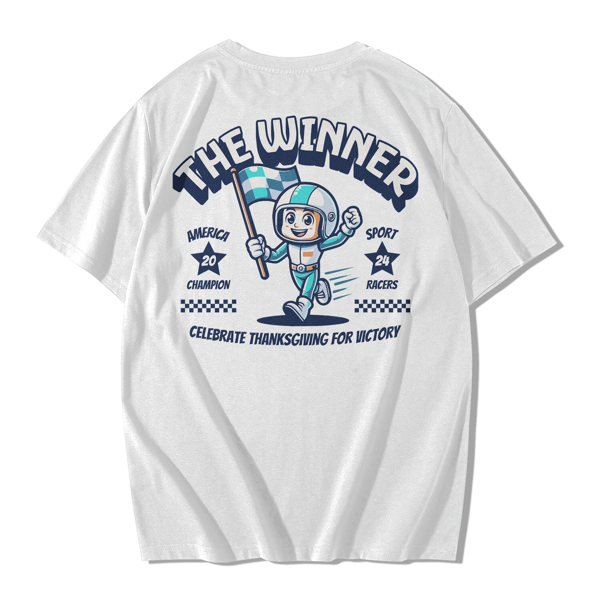 Alfaq The Winner Oversized T-Shirt for Men