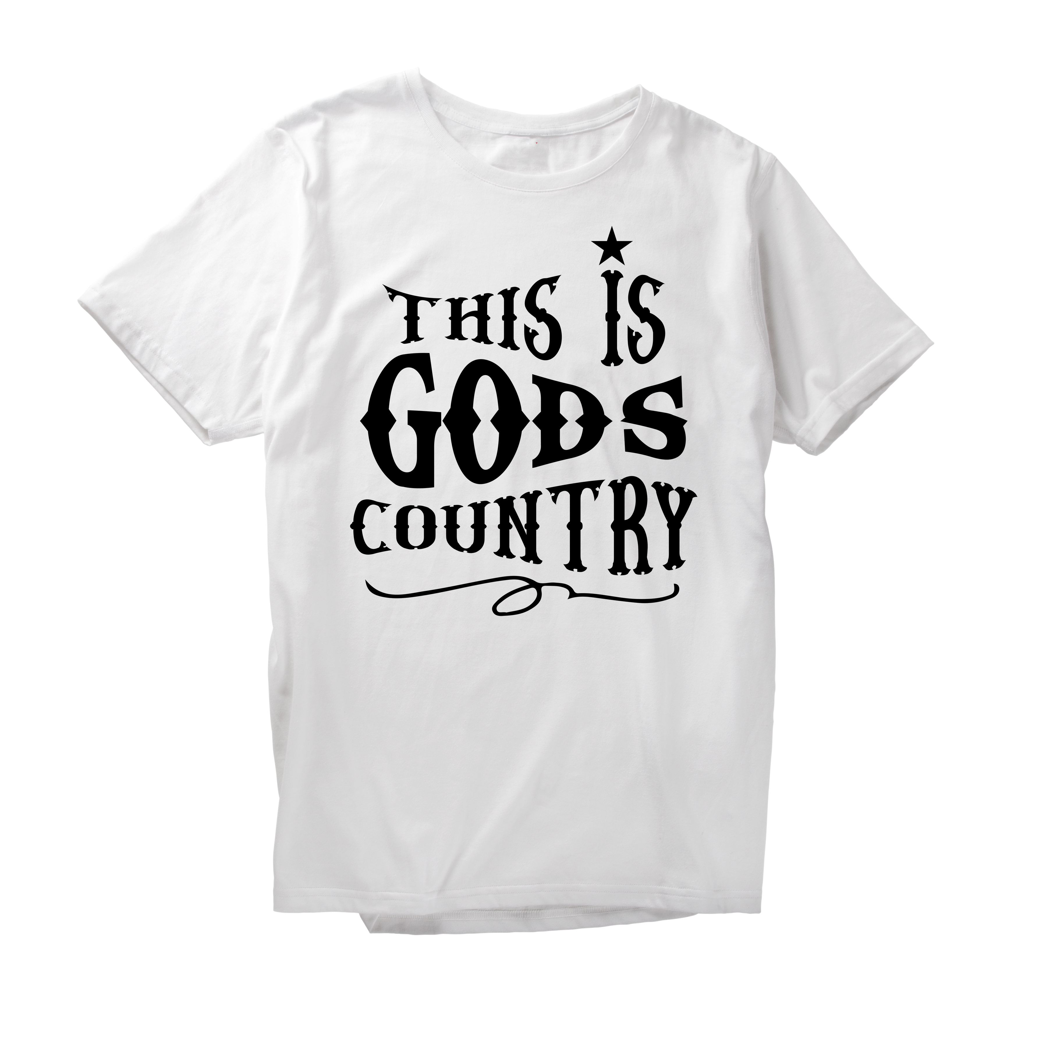 Alfaq This is gods country T-Shirt