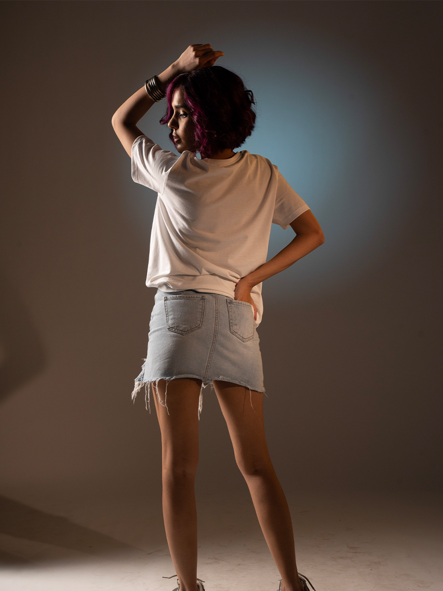 Alfaq Don't Kill My Vibes Oversized T-shirt