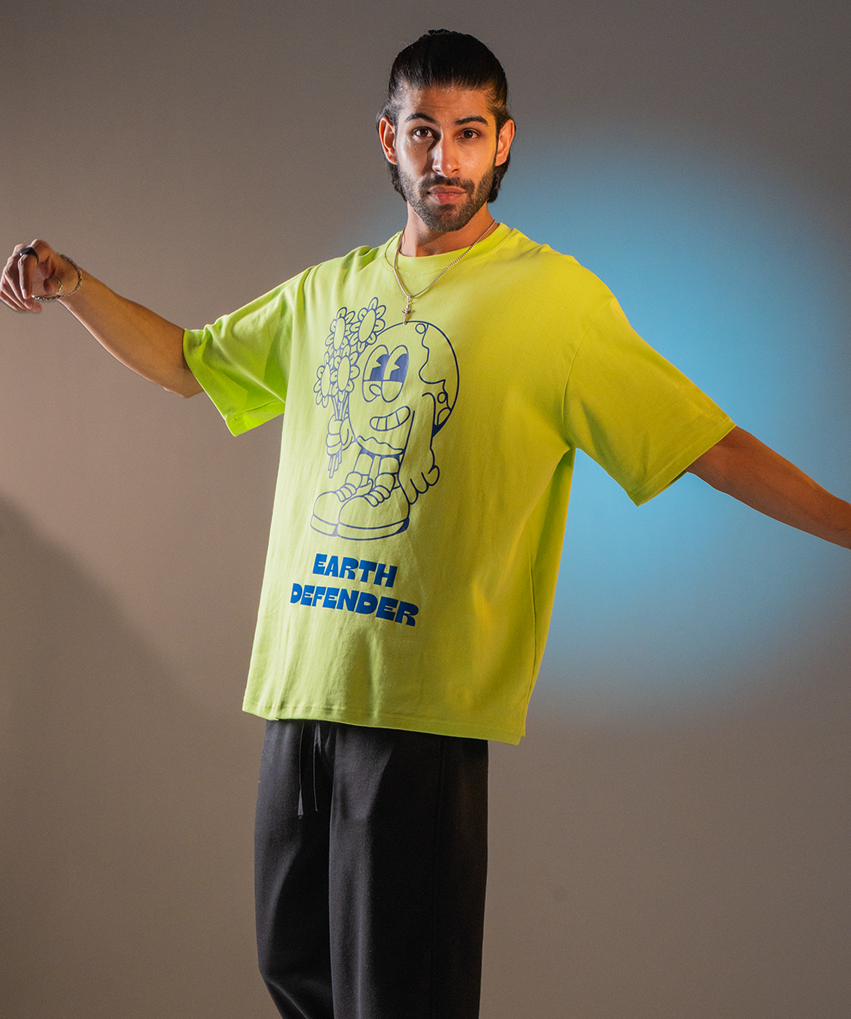 Alfaq Earth Defender Oversized Tshirt