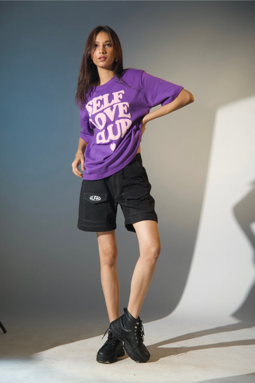 Alfaq Self Love Club Oversized T-shirt