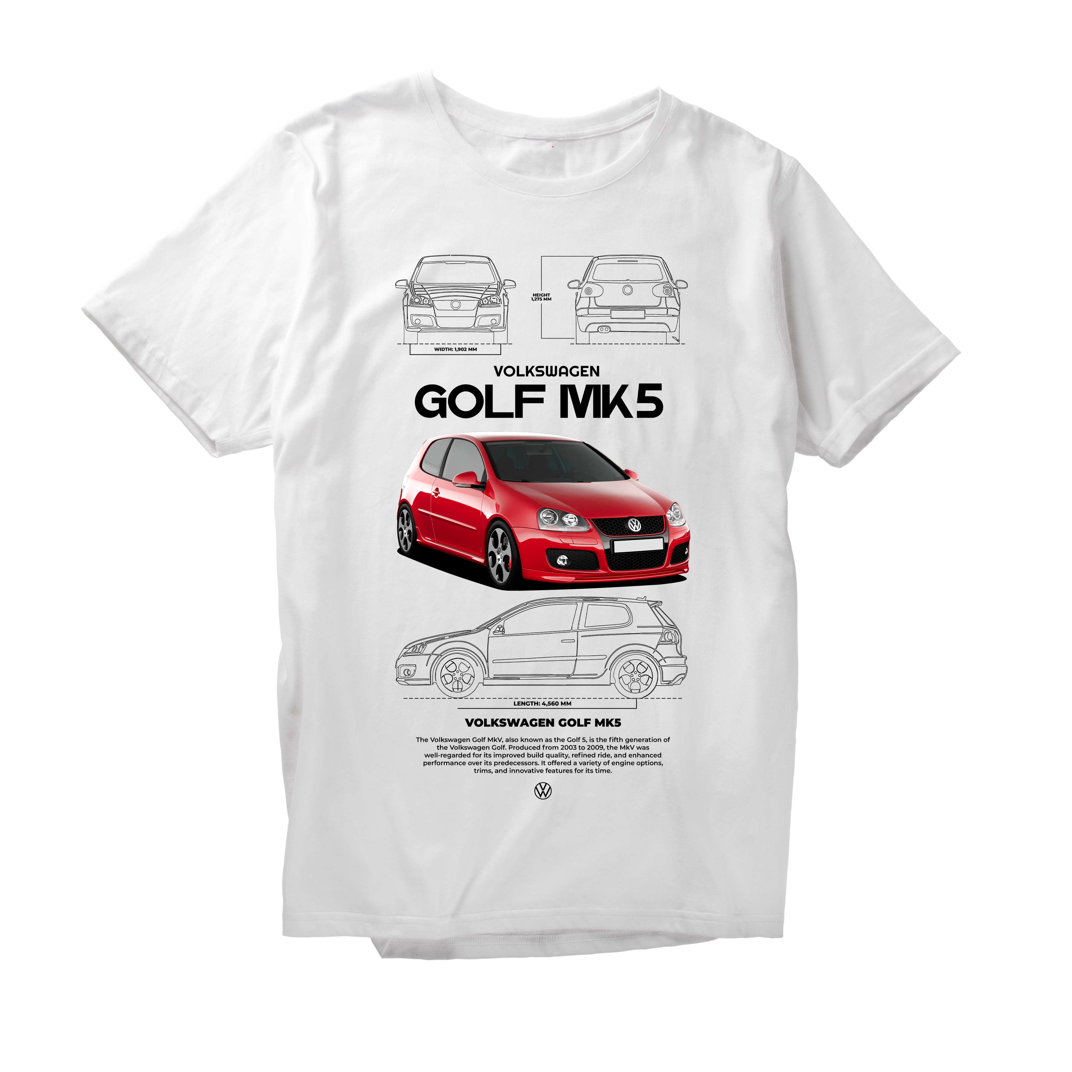 Alfaq VOLKSWAGEN MK5 2 T-Shirt