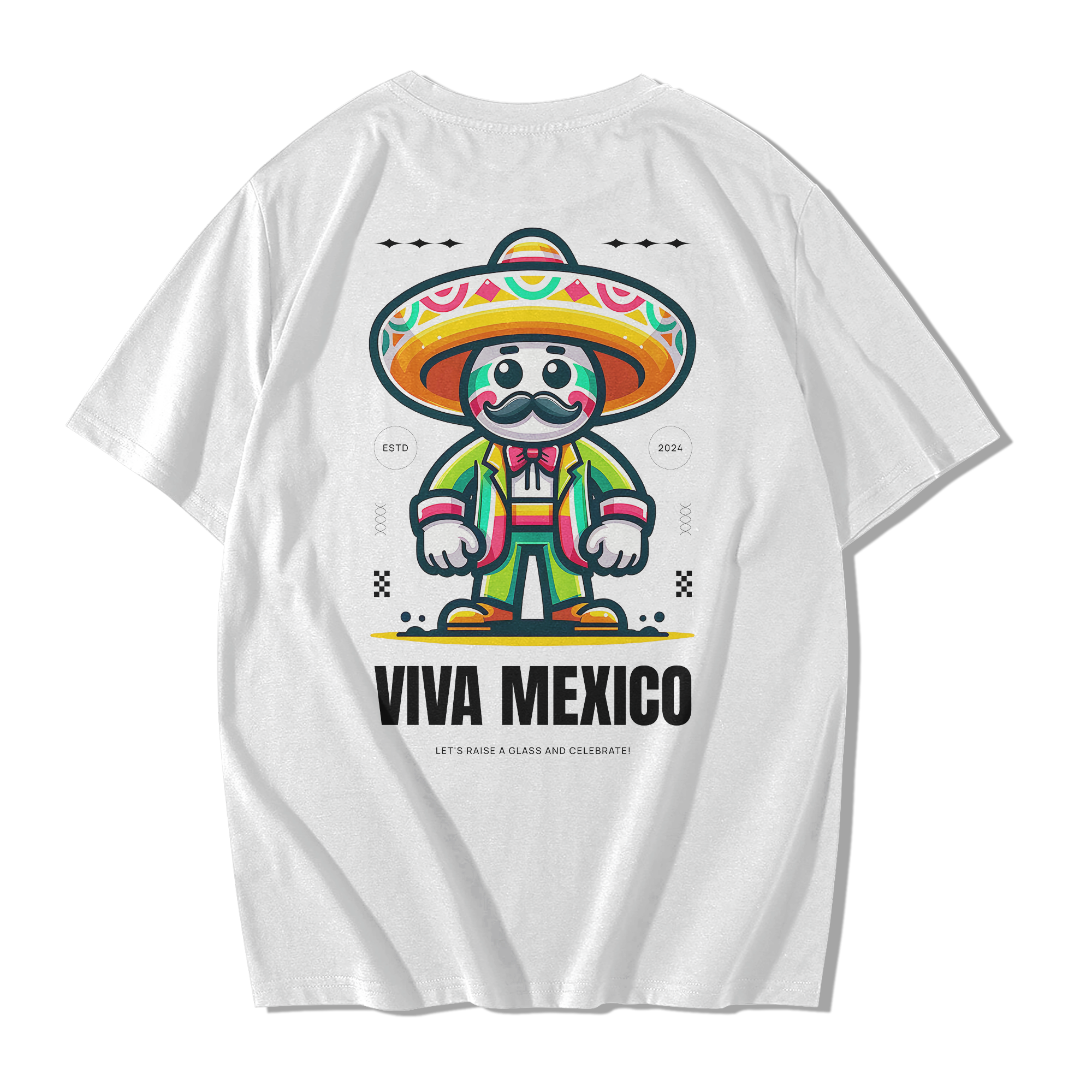Alfaq Viava Mexico Oversized T-Shirt for Men