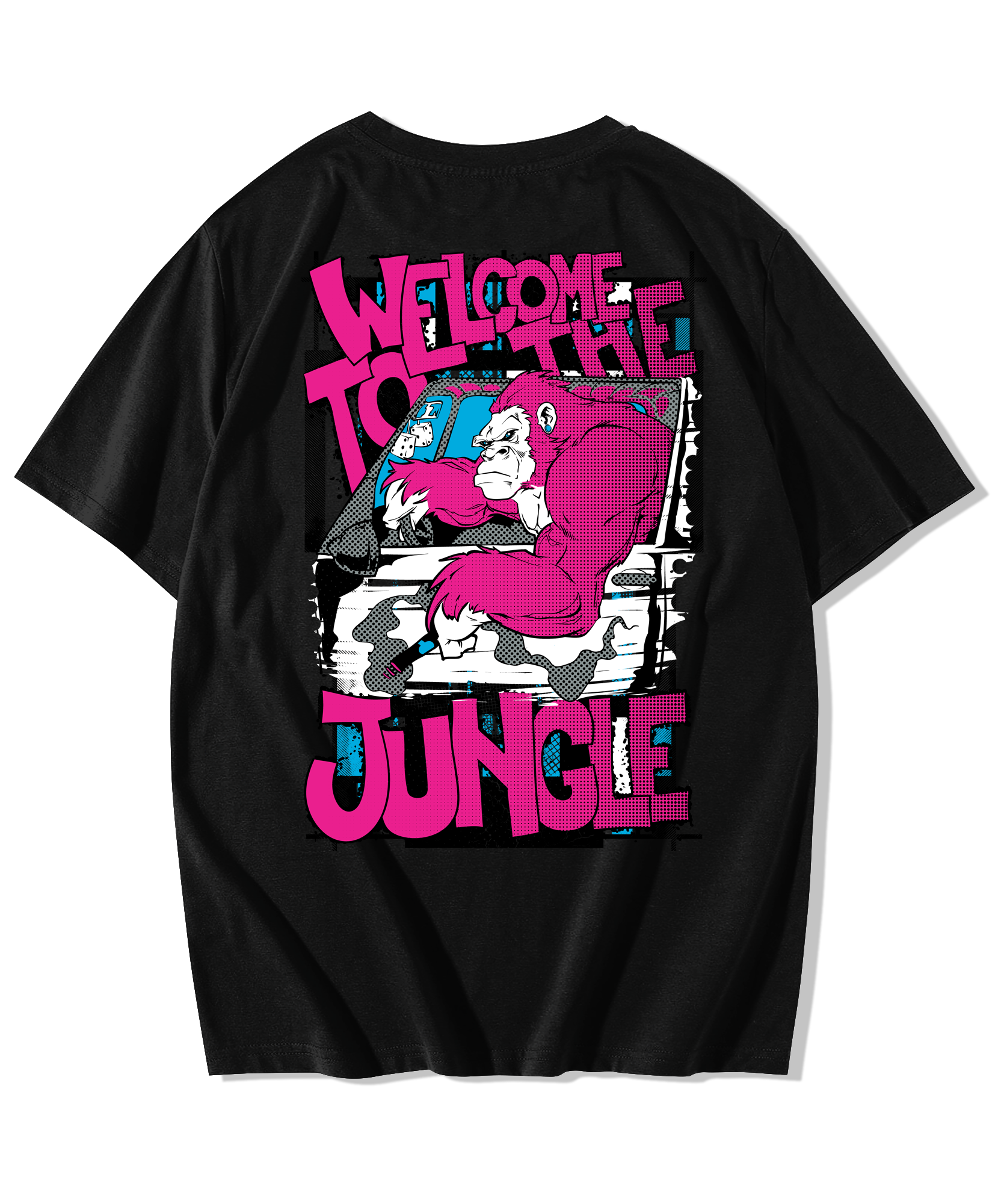Jungle Oversized printed T-Shirt
