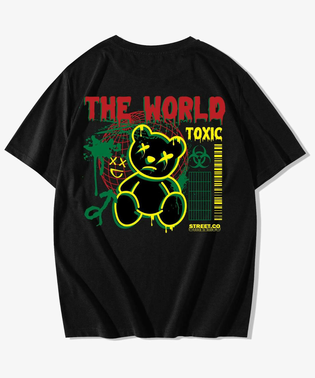 Toxic Oversized Printed T-Shirt