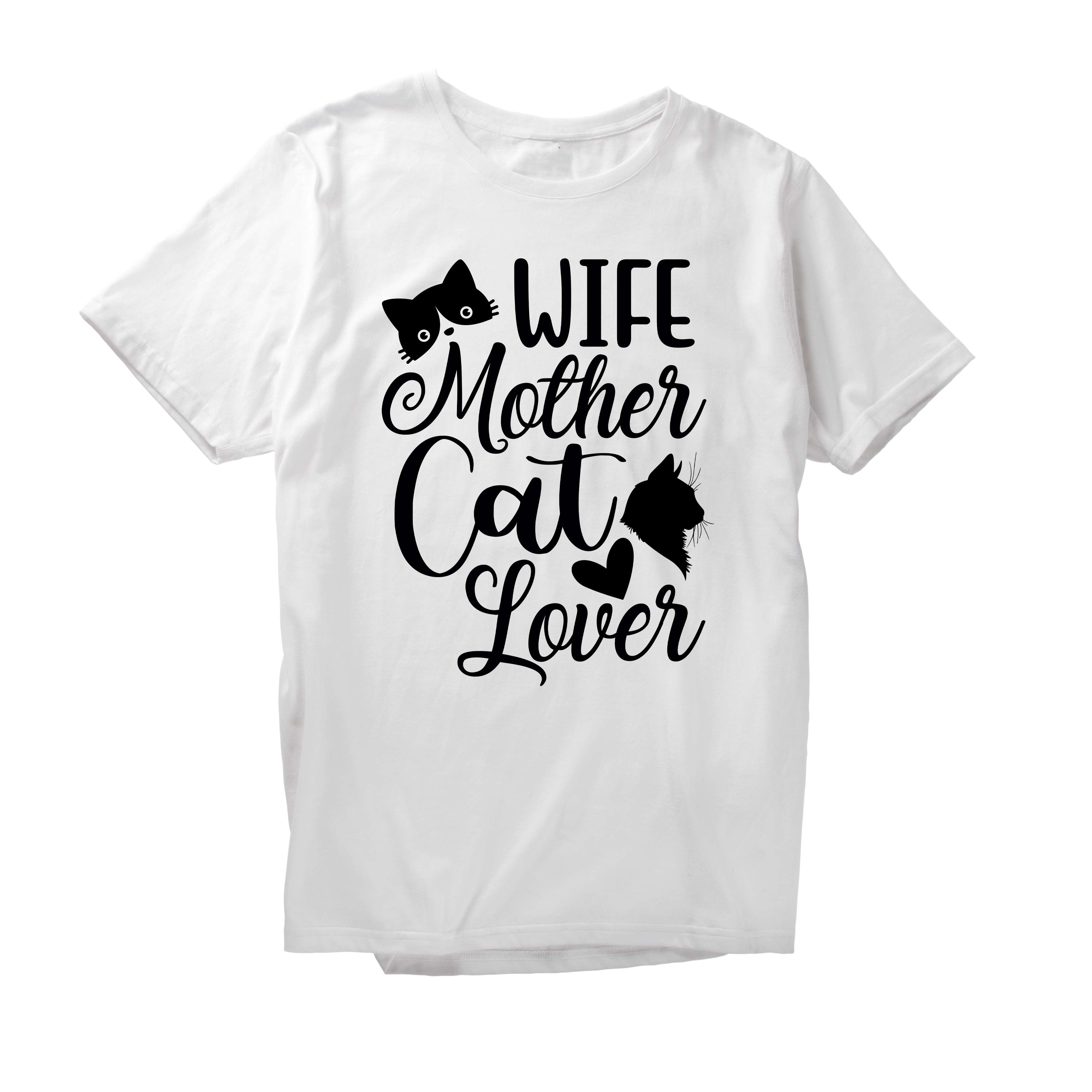 Alfaq Wife Mother Cat Lover T-Shirt