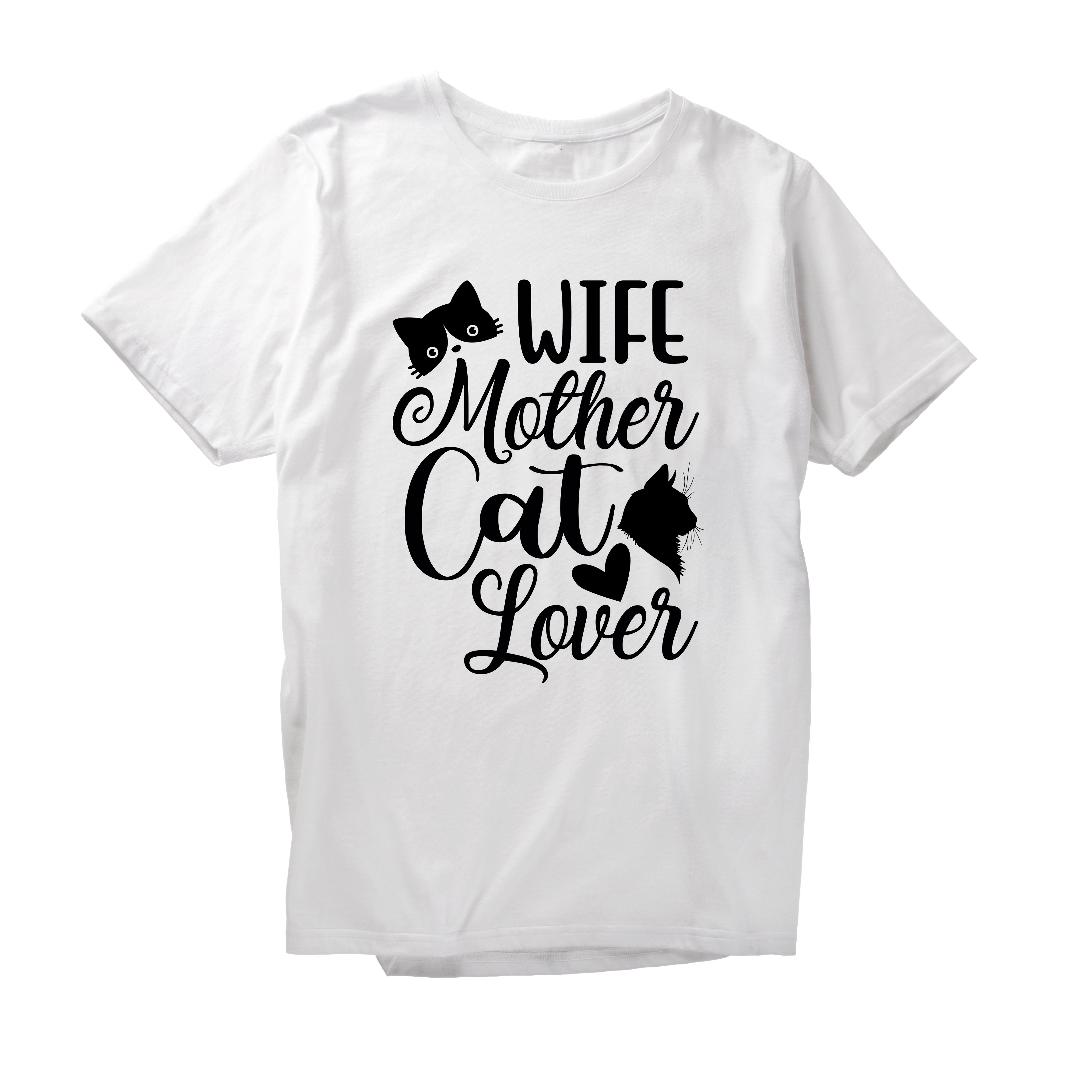 Alfaq Wife mother cat lover T-Shirt