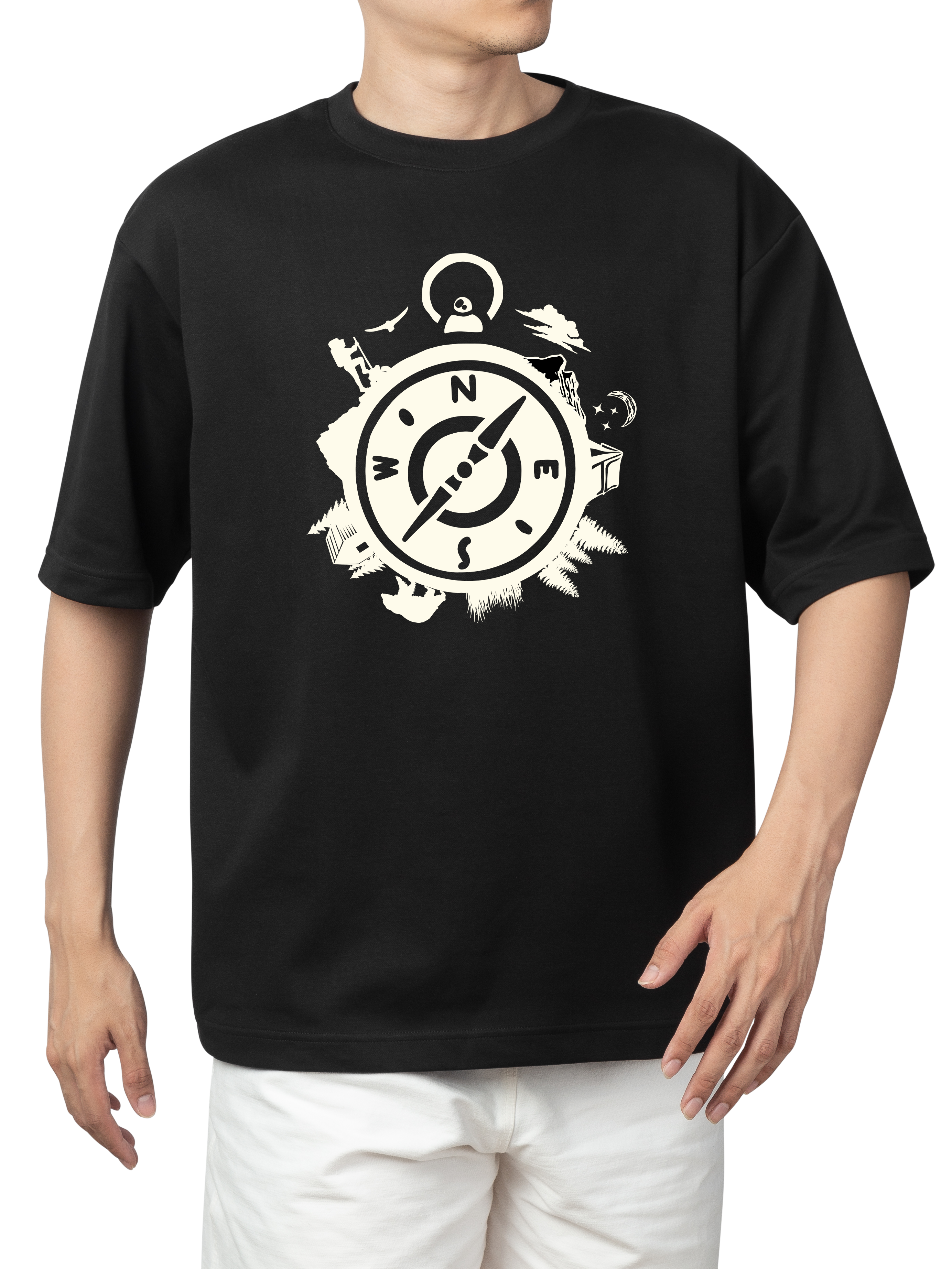 Alfaq Wilderness Adventure Compass T-Shirt
