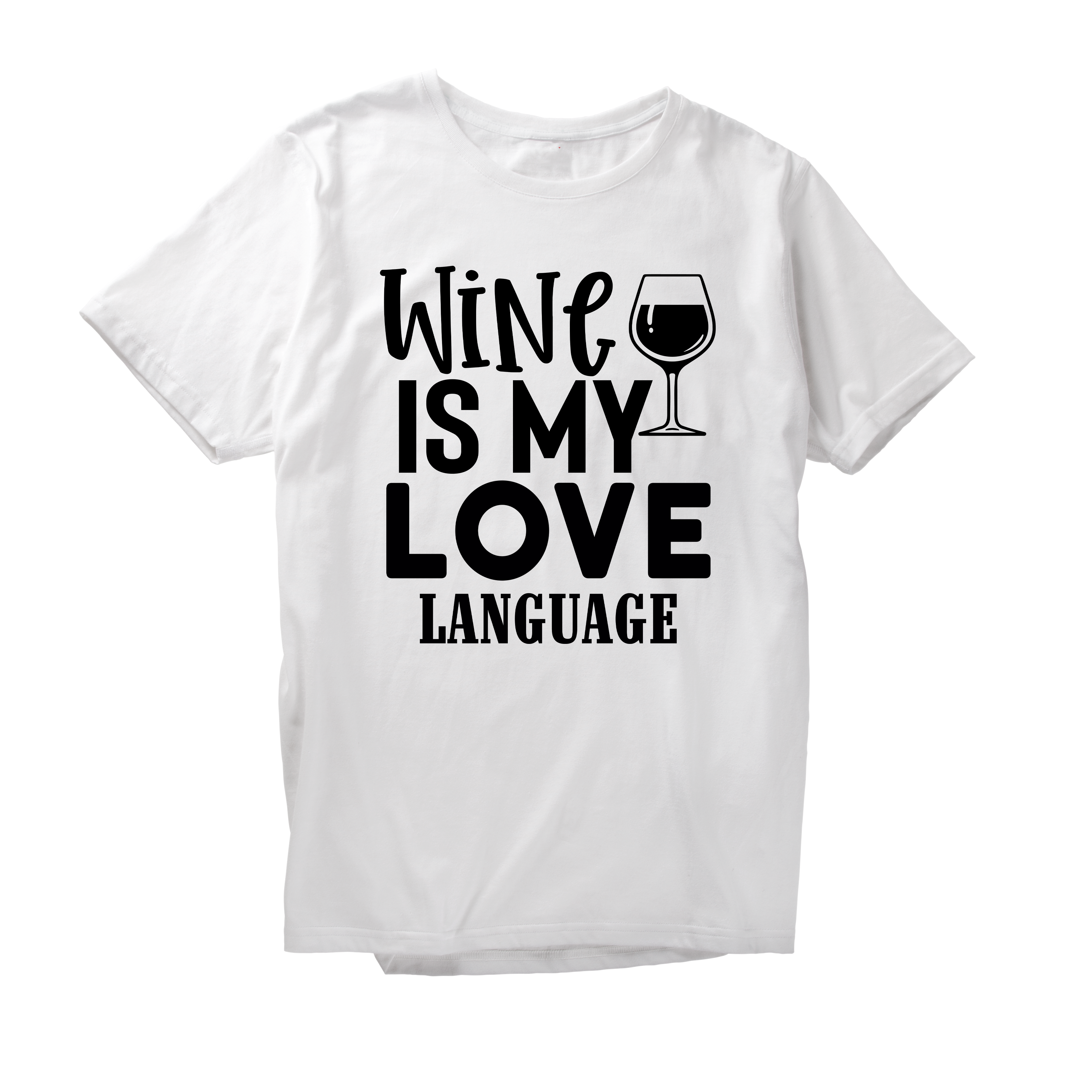 Alfaq Wine Is My Love Language T-Shirt